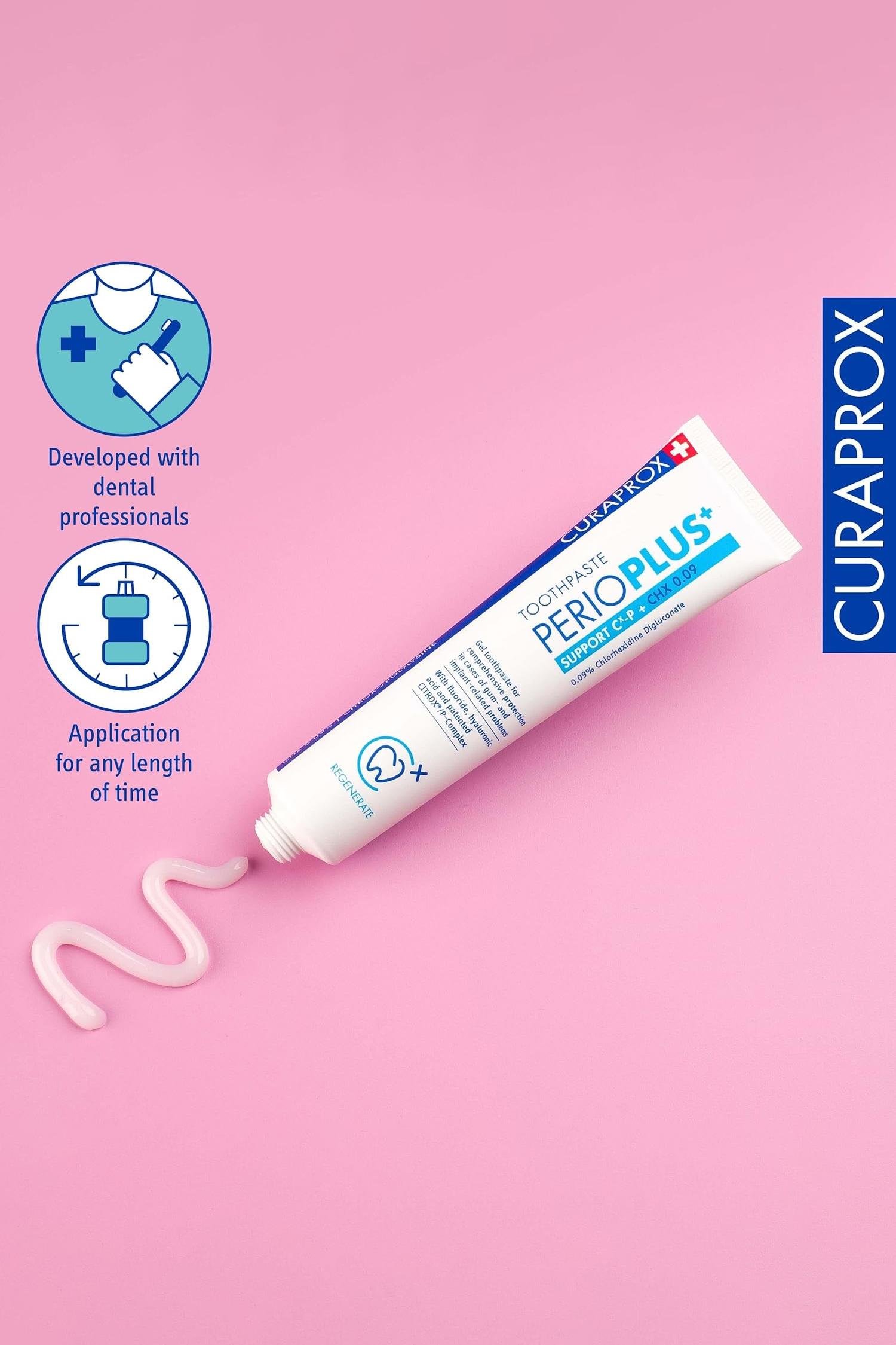 CuraproxCuraprox Perioplus Support Chx Diş Macunu 75 mlCuraprox Peioplus Support Chx Diş Macunu 75 ml Fiyatı ve Özellikleri | Mutlufiyatlar