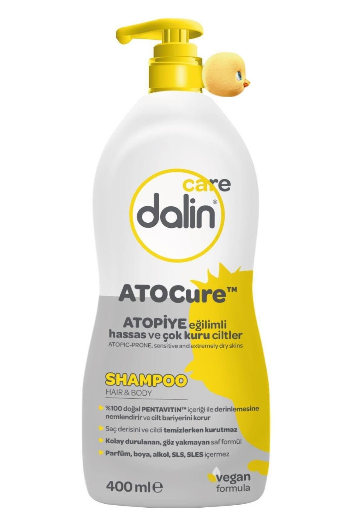 DalinDalin Atocure Şampuan Atopiye Eğilimli, Hassas ve Çok Kuru Ciltler İçin 400 mlDalin Atocure Şampuan 400 ml Fiyatı ve Özellikleri | Mutlufiyatlar