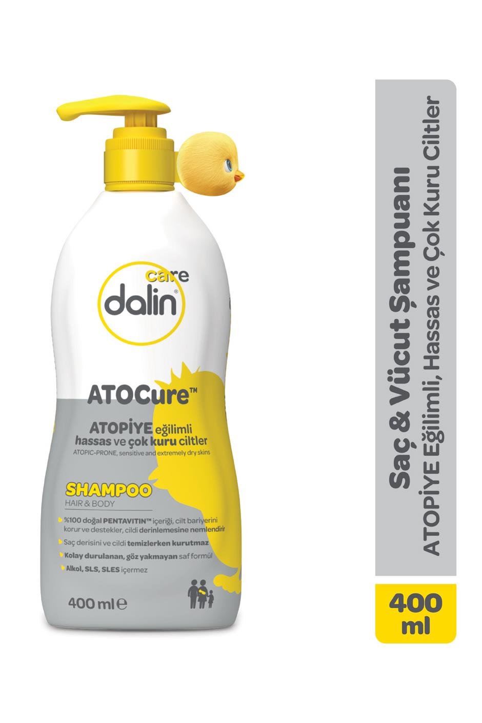 DalinDalin Atocure Şampuan Atopiye Eğilimli, Hassas ve Çok Kuru Ciltler İçin 400 mlDalin Atocure Şampuan 400 ml Fiyatı ve Özellikleri | Mutlufiyatlar