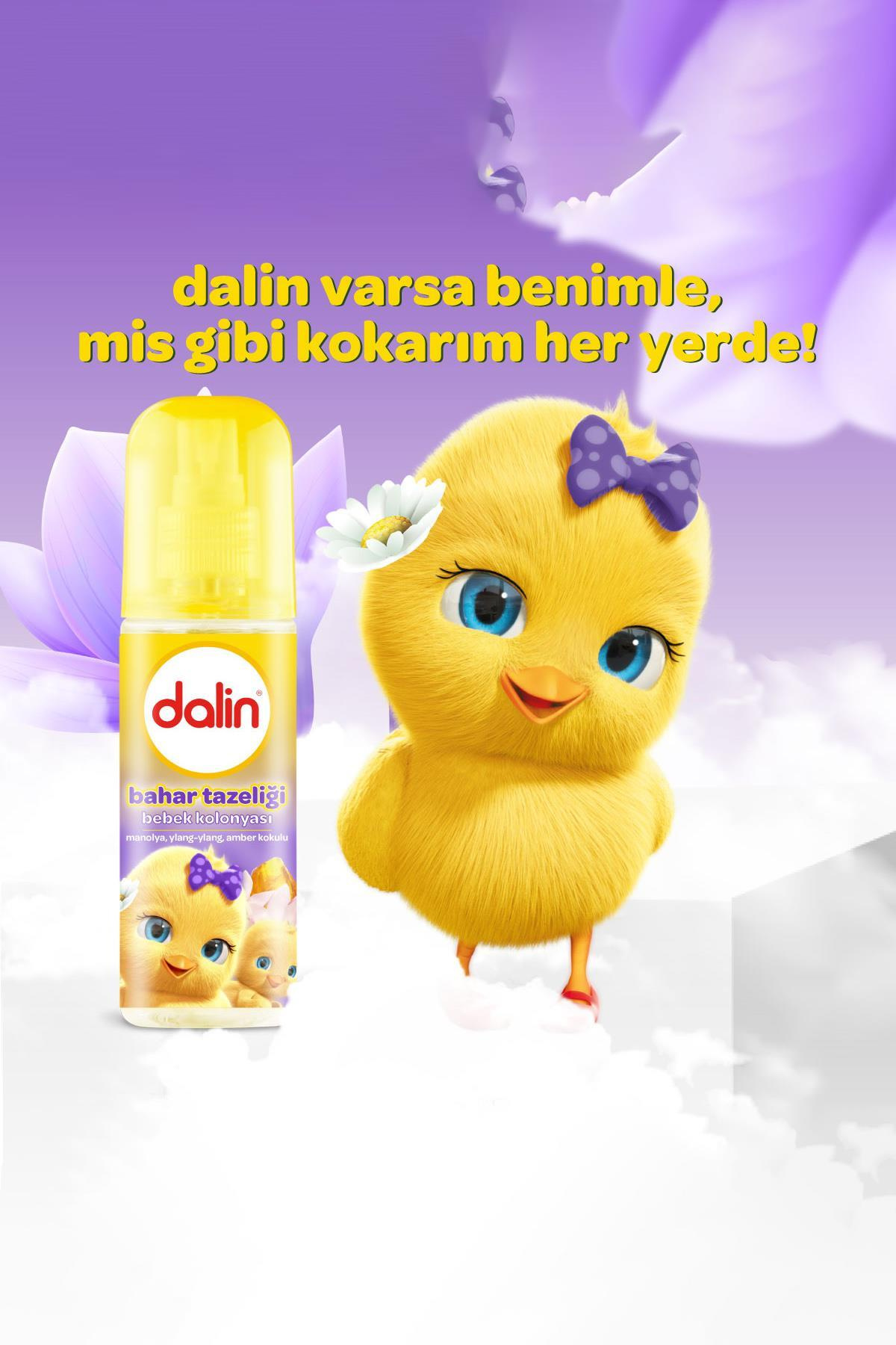 DalinDalin Bebek Kolonyası Bahar Tazeliği 100 ml 4'lüDalin Bebek Kolonyası Bahar Tazeliği 100 ml Fiyatı ve Özellikleri | Mutlufiyatlar