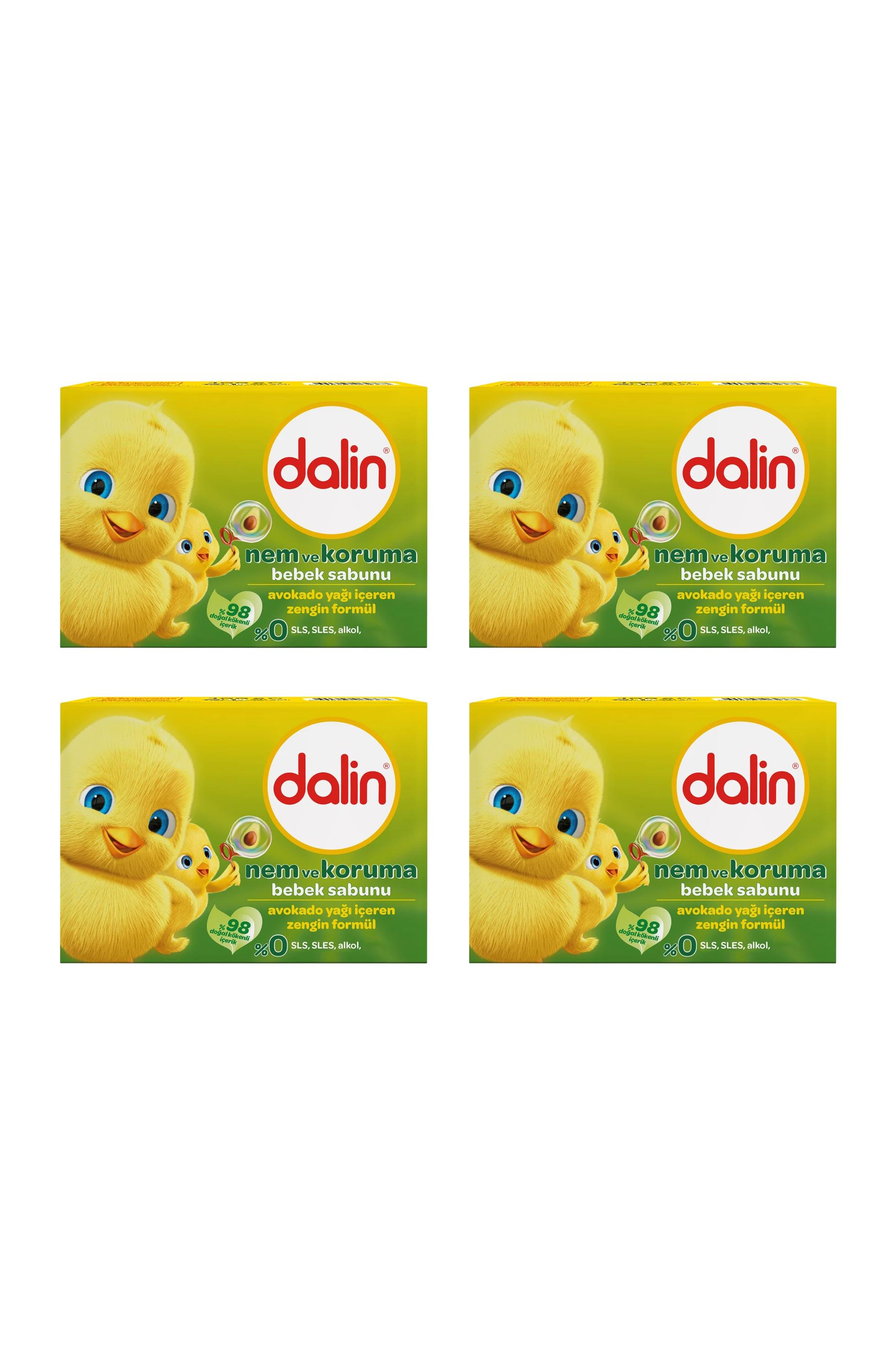 DalinDalin Bebek Sabunu Nem ve Koruma 100 gr 4'lüDalin Bebek Sabunu Nem ve Koruma 100 gr Fiyatı ve Özellikleri | Mutlufiyatlar
