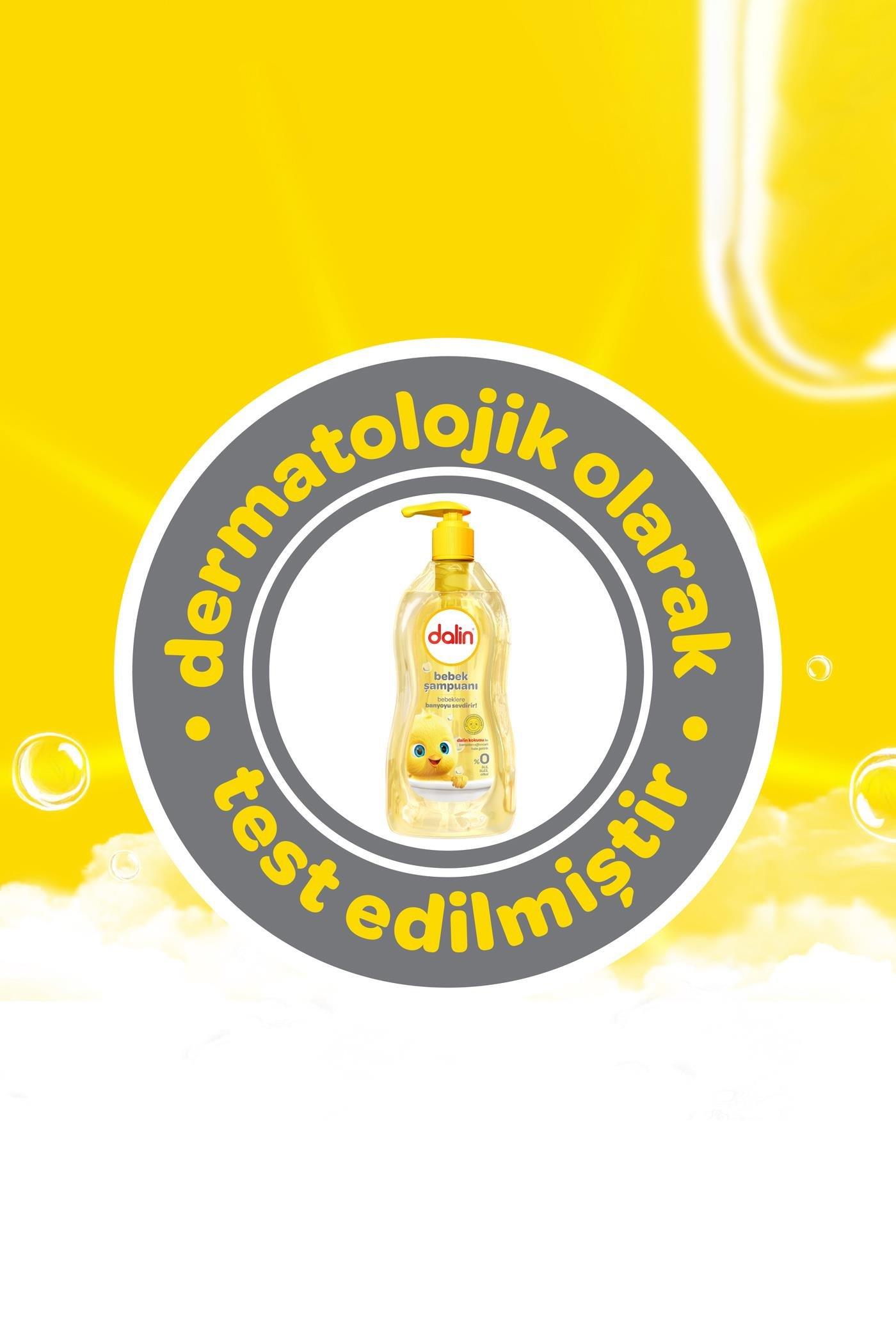 DalinDalin Bebek Şampuanı 400 ml 3'lüDalin Klasik Şampuan 400 ml | Hassas Bebek Cildine Uygun
