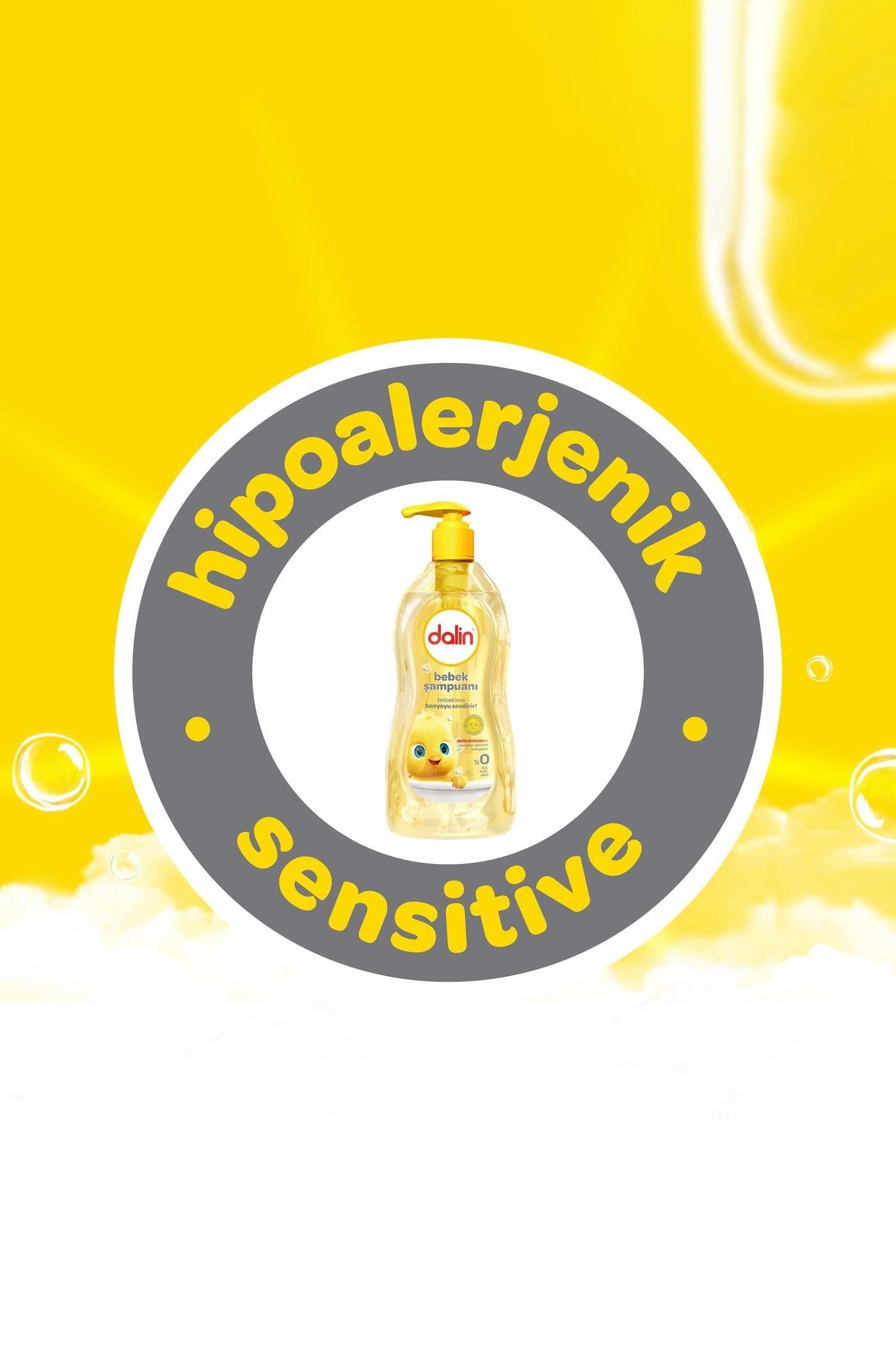 DalinDalin Bebek Şampuanı 400 ml 4'lüDalin Klasik Şampuan 400 ml | Hassas Bebek Cildine Uygun