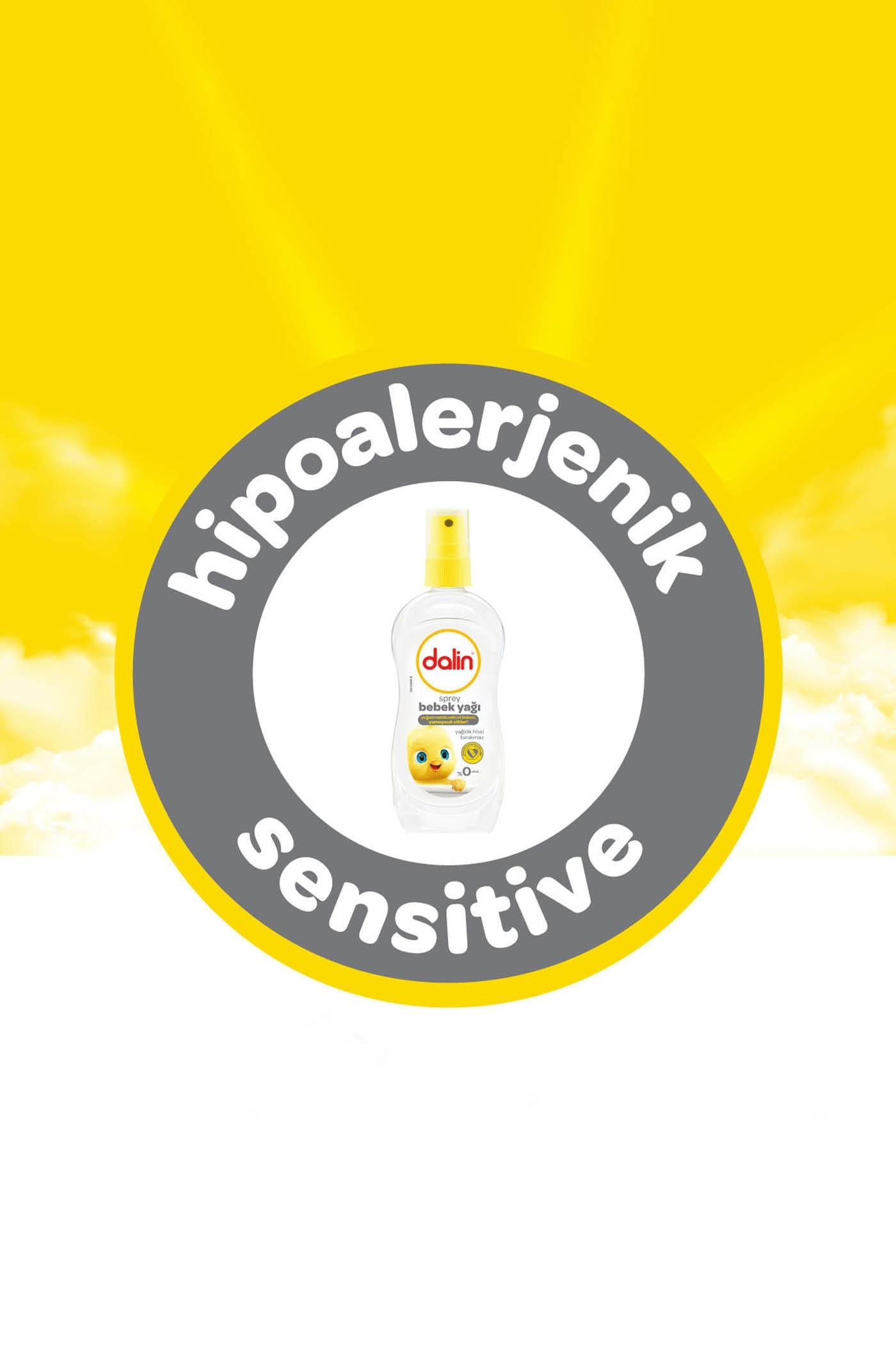 DalinDalin Bebek Yağı Sprey 200 mlDalin Bebek Yağı Sprey 200 ml Fiyatı ve Özellikleri | Mutlufiyatlar