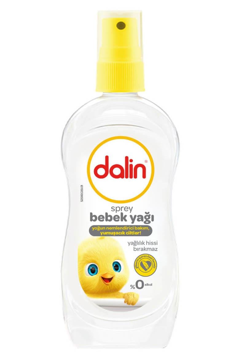 DalinDalin Bebek Yağı Sprey 200 mlDalin Bebek Yağı Sprey 200 ml Fiyatı ve Özellikleri | Mutlufiyatlar