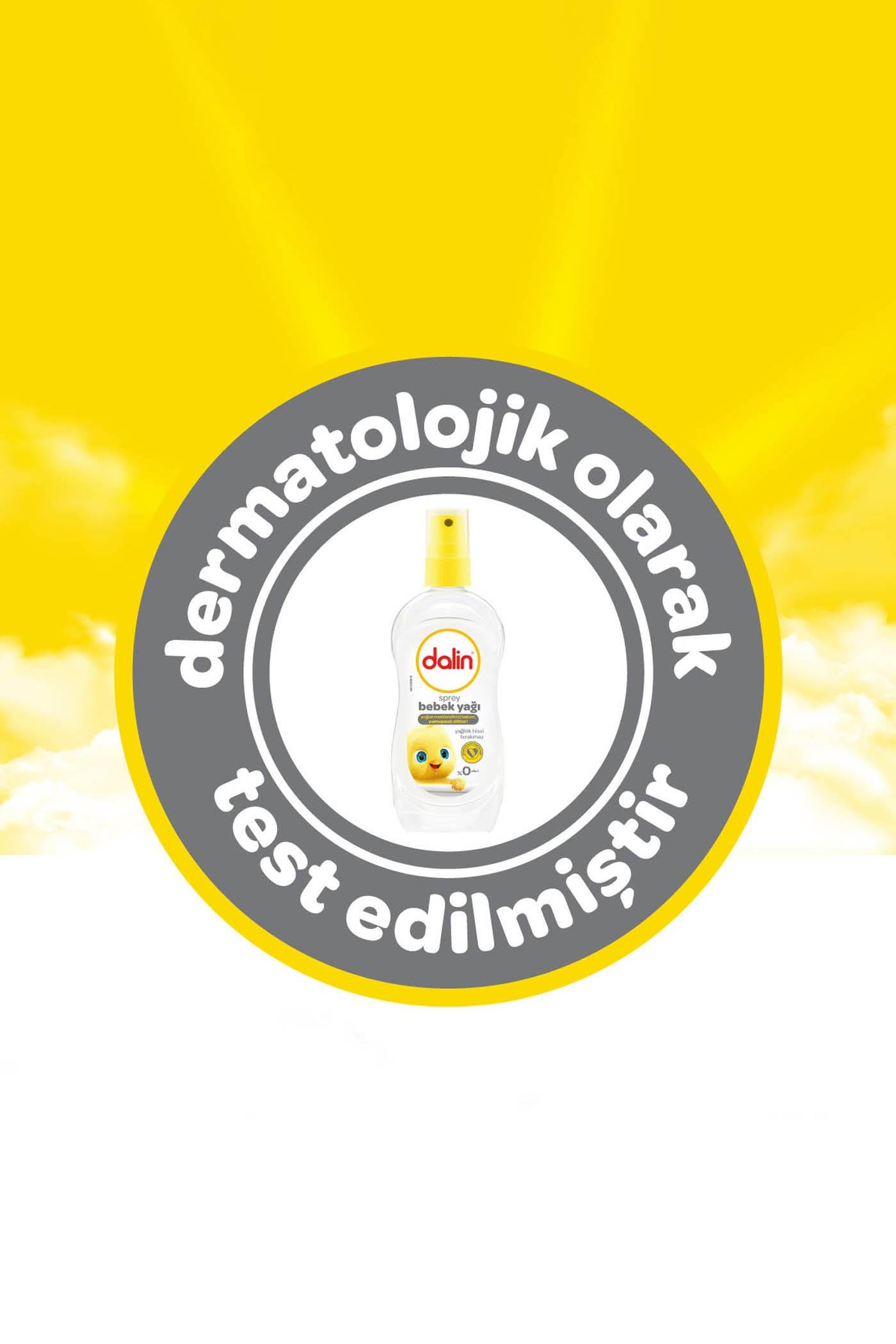 DalinDalin Bebek Yağı Sprey 200 mlDalin Bebek Yağı Sprey 200 ml Fiyatı ve Özellikleri | Mutlufiyatlar
