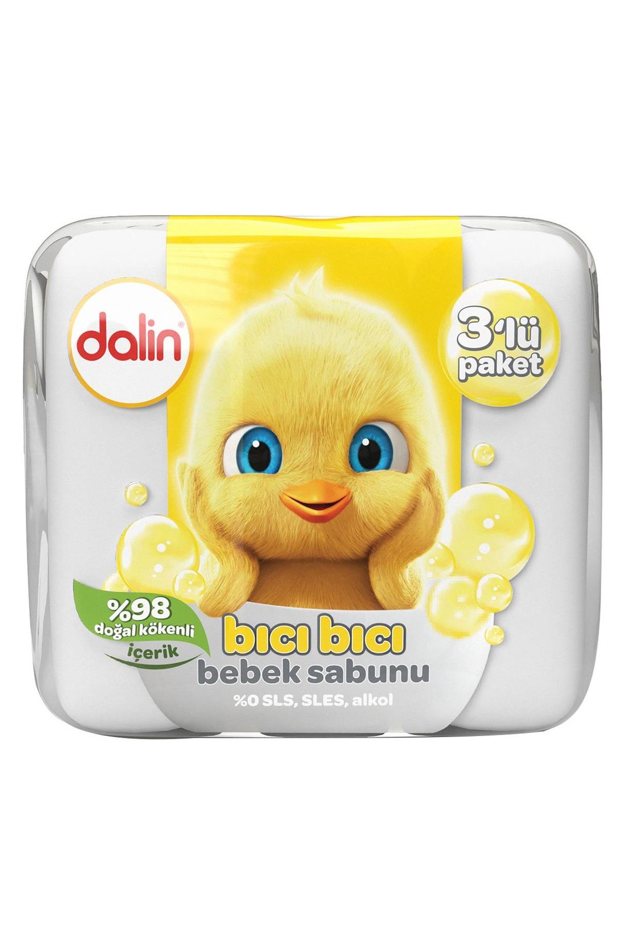 DalinDalin Klasik Sabun 3 x 75 grDalin Klasik Sabun 3x75 gr | Bebeklere Özel Hassas Temizlik