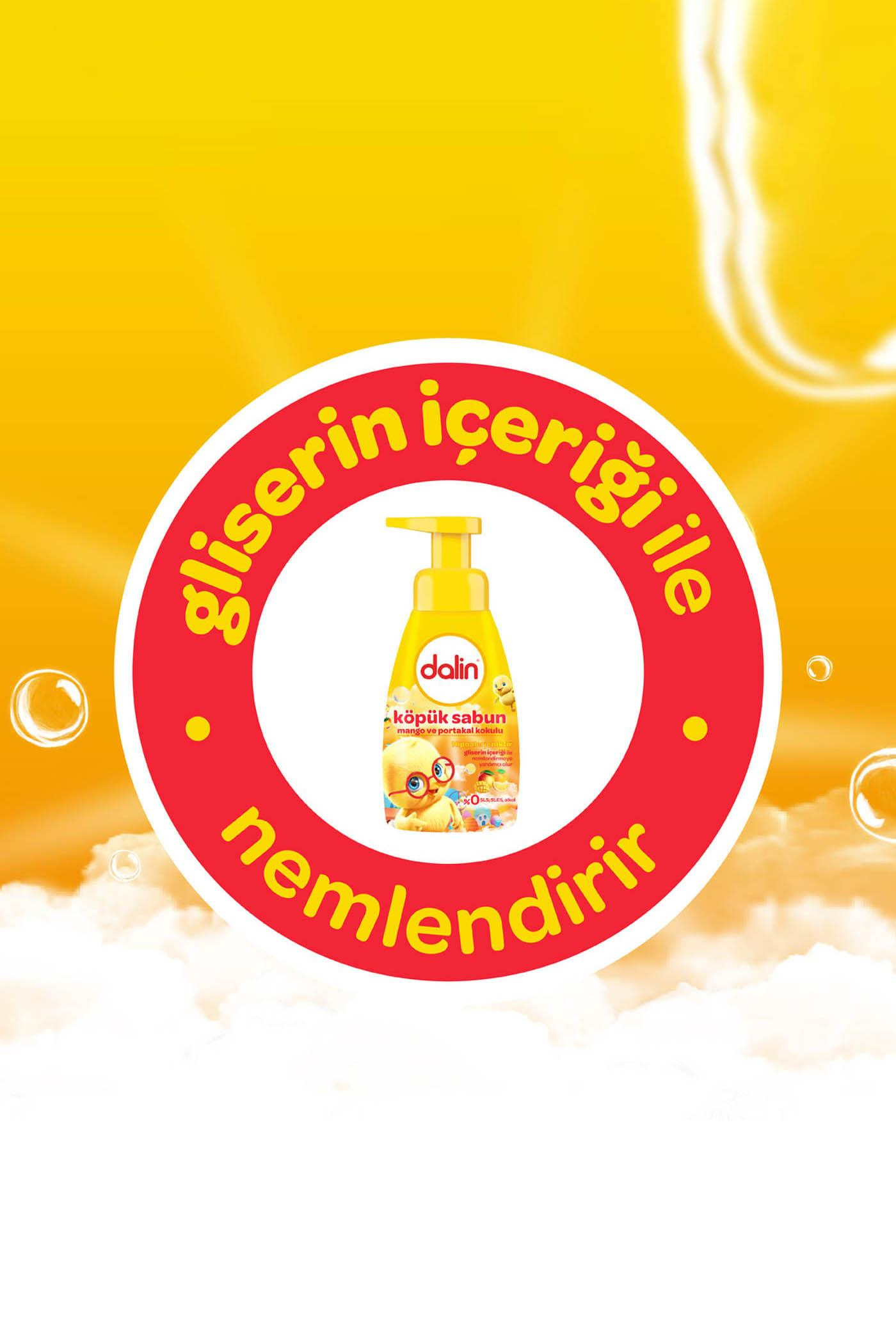DalinDalin Köpük El Sabunu Mango ve Portakal Kokulu 200 mlDalin Köpük El Sabunu Mango ve Portakal Kokulu 200 ml Fiyatı ve Özellikleri | Mutlufiyatlar