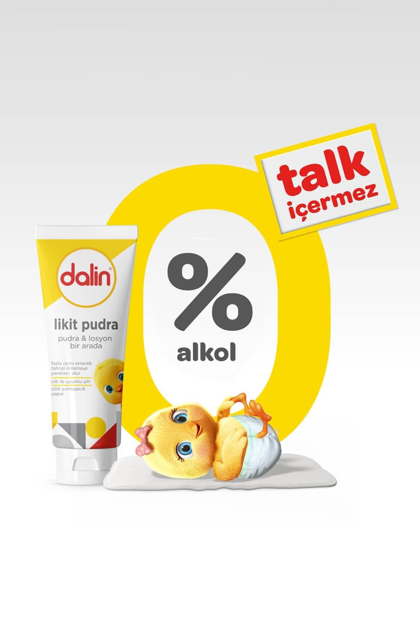 DalinDalin Likit Pudra - Losyon 100 ml 5'liDalin Likit Pudra 100 ml Fiyatı ve Özellikleri | Mutlufiyatlar