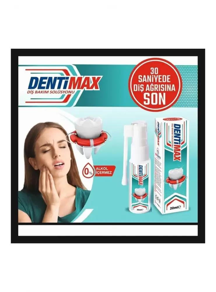 Denti Max Denti Max Diş Bakım Solüsyonu 20 mlDenti Max Diş Bakım Solüsyonu 20 ml Fiyatı ve Özellikleri