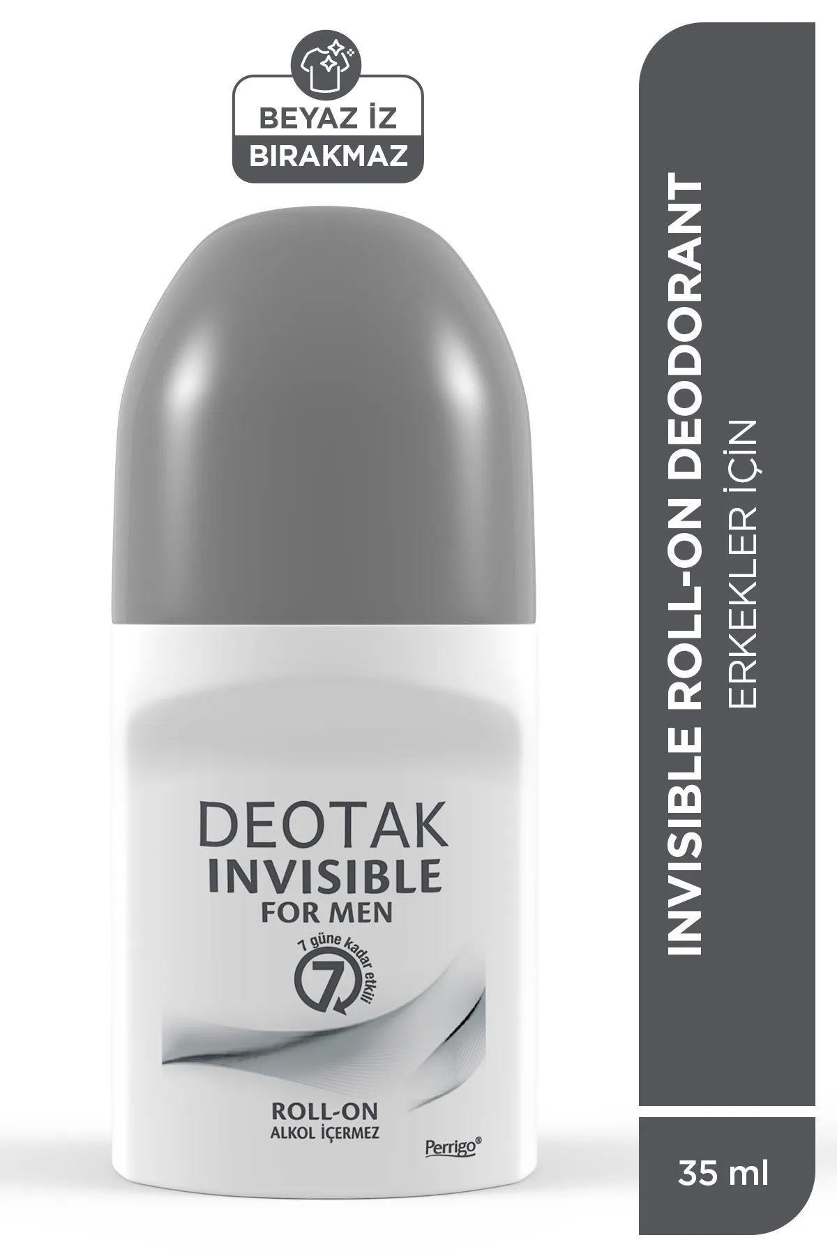 DeotakDeotak Invisible Roll-on Men Erkekler İçin 35 ml 5'liDeotak Invisible Roll-on Men 35 ml Fiyatı ve Özellikleri | Mutlufiyatlar