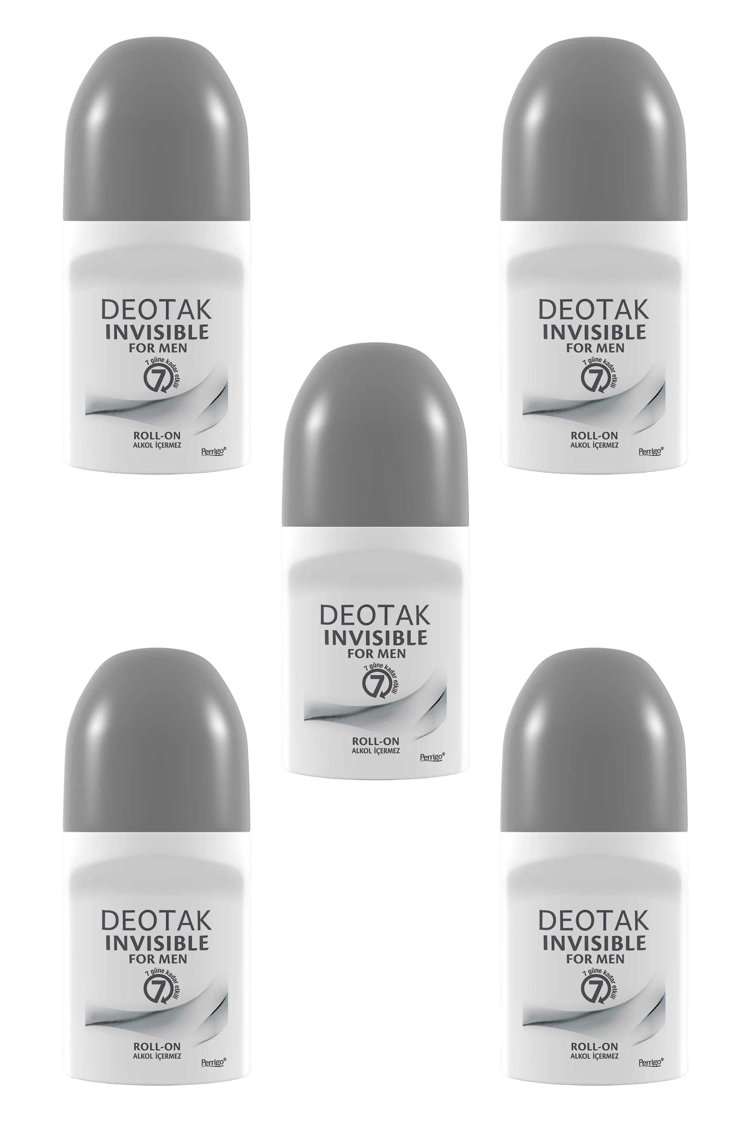 DeotakDeotak Invisible Roll-on Men Erkekler İçin 35 ml 5'liDeotak Invisible Roll-on Men 35 ml Fiyatı ve Özellikleri | Mutlufiyatlar
