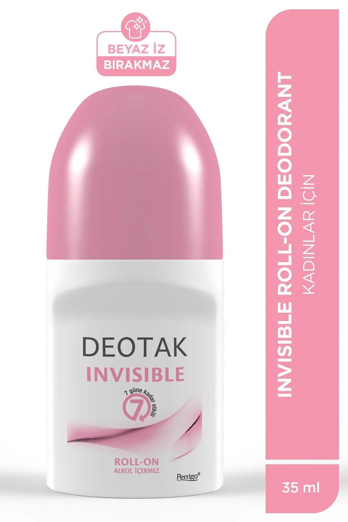 DeotakDeotak Invisible Roll-On Women Kadınlar İçin 35 ml 4'lüDeotak Invisible Roll-On Women 35 ml Fiyatı ve Özellikleri | Mutlufiyatlar