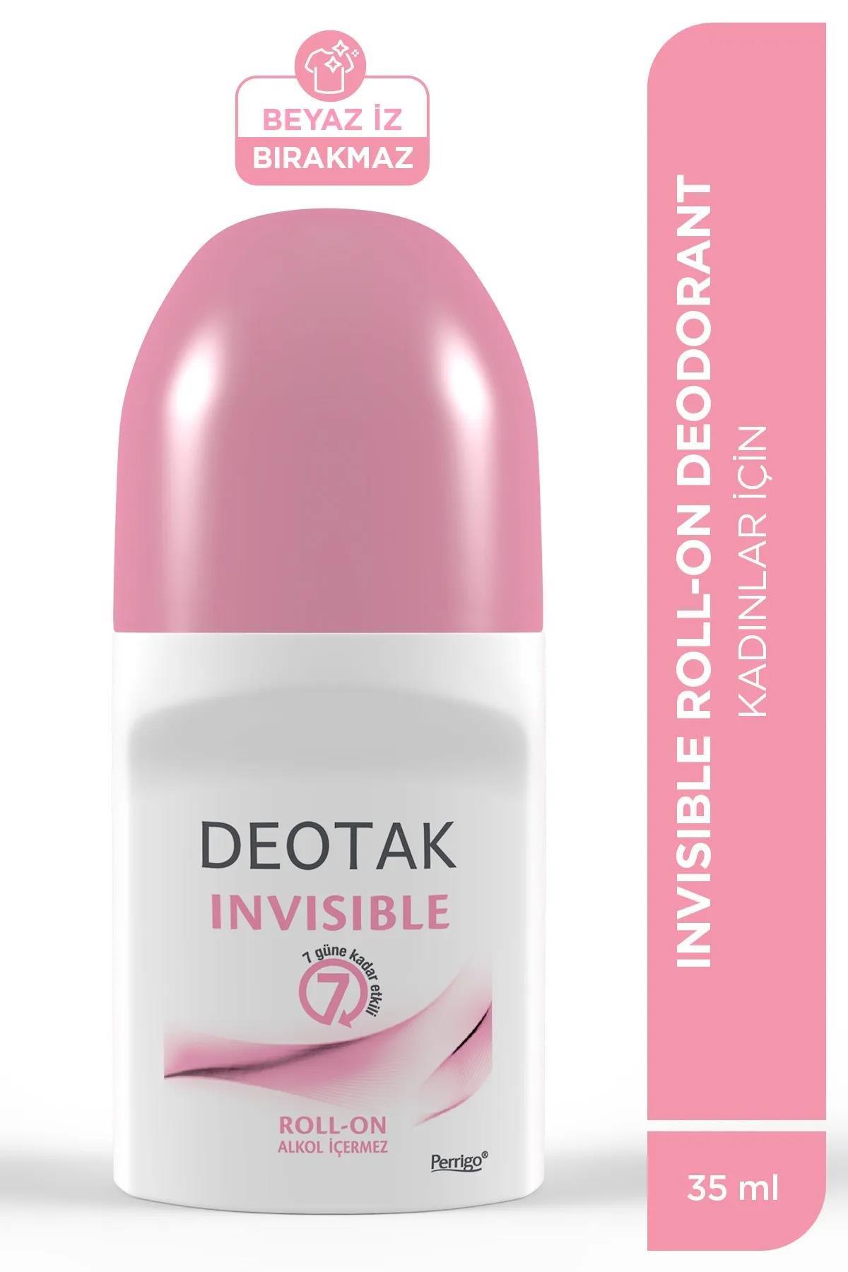 DeotakDeotak Invisible Roll-On Women Kadınlar İçin 35 ml 5'liDeotak Invisible Roll-On Women 35 ml Fiyatı ve Özellikleri | Mutlufiyatlar