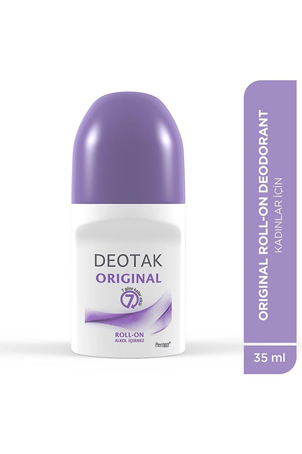 DeotakDeotak Roll-On Original Kadınlar İçin 35 ml 4'lüDeotak Roll-On Original Unisex 35 ml Fiyatı ve Özellikleri | Mutlufiyatlar