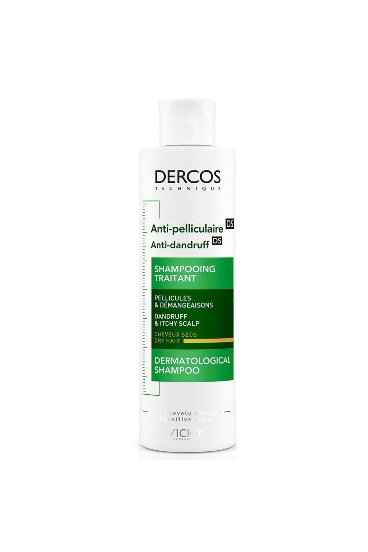 Dercos Kuru Saçlar Için Kepek Karşıtı Saç Bakım Şampuanı 200 ml