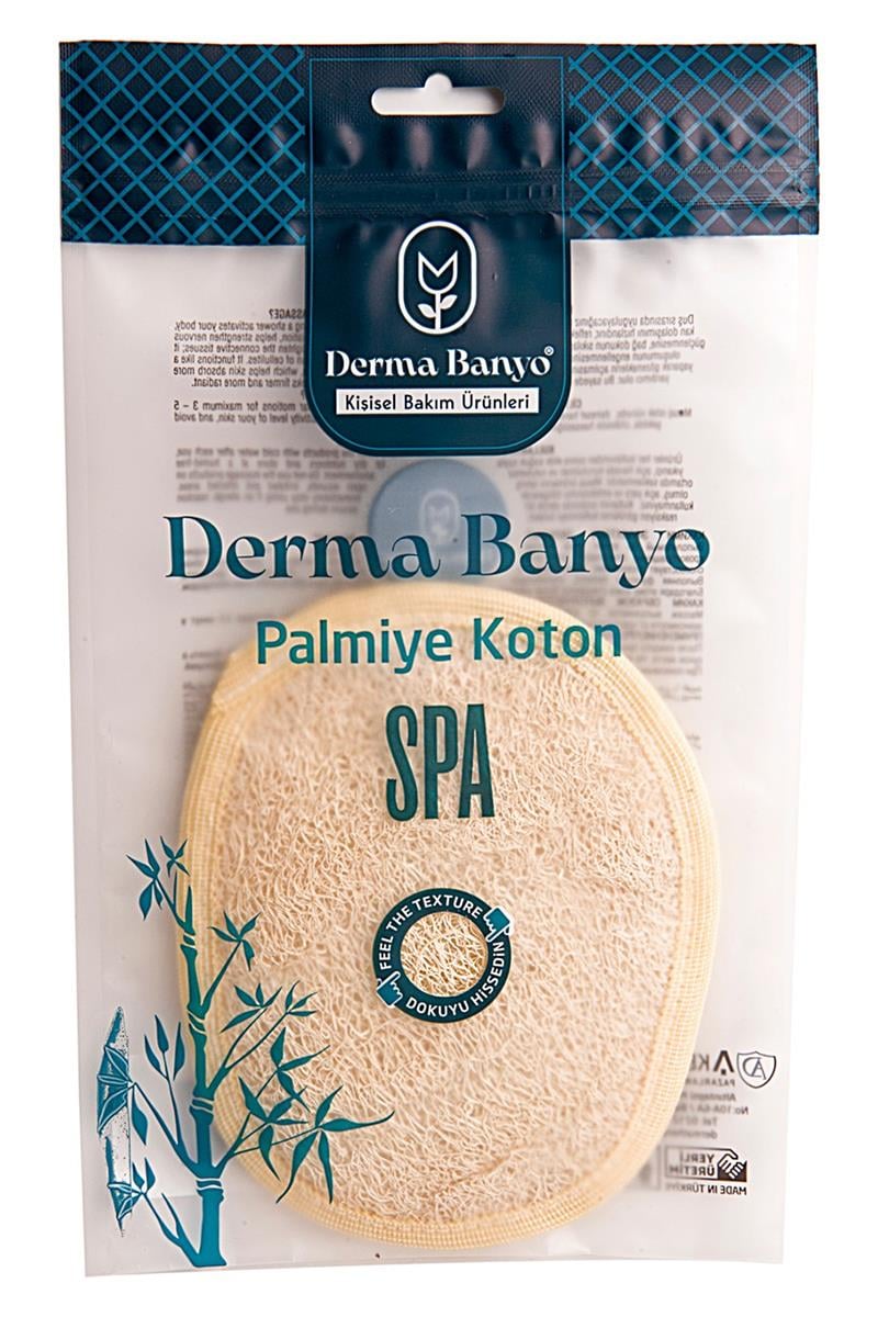 Derma BanyoDerma Banyo Kabak Yüz LifiDerma Kabak Yüz Lifi | Doğal Yüz Temizleme Lifi