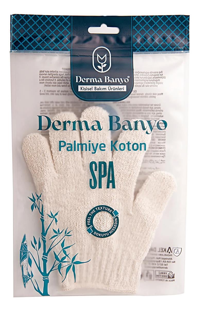 Derma BanyoDerma Banyo Parmaklı Banyo EldiveniDerma Parmaklı Banyo Eldiveni | Kontrollü Temizlik