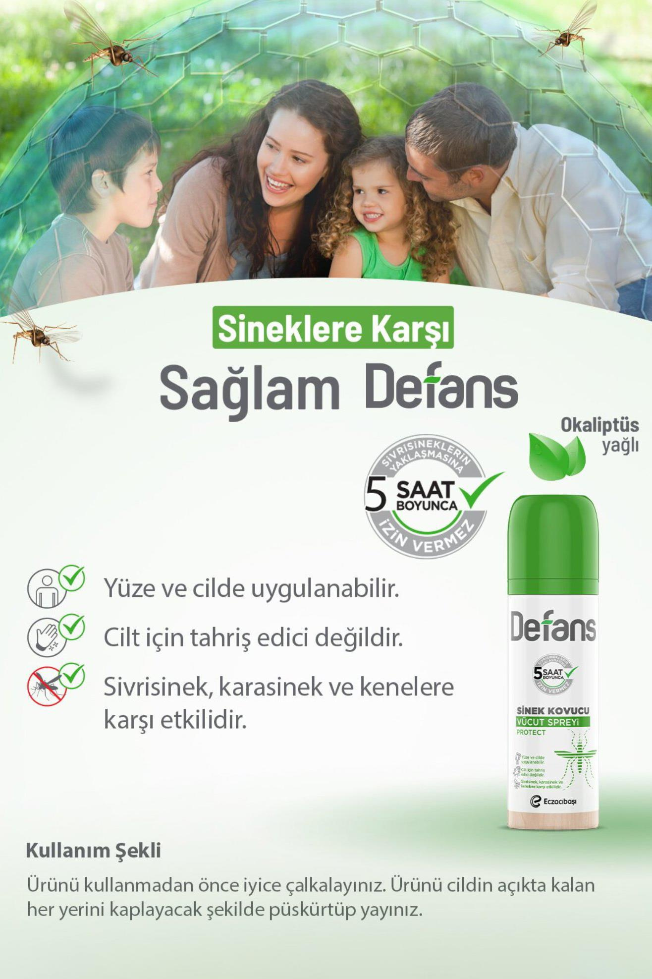 DetanDetan Defans Protect Sinek Kovucu Vücut Spreyi 100 mlDetan Defans Protect Sinek Kovucu Vücut Spreyi 100 ml Fiyatı ve Özellikleri | Mutlufiyatlar