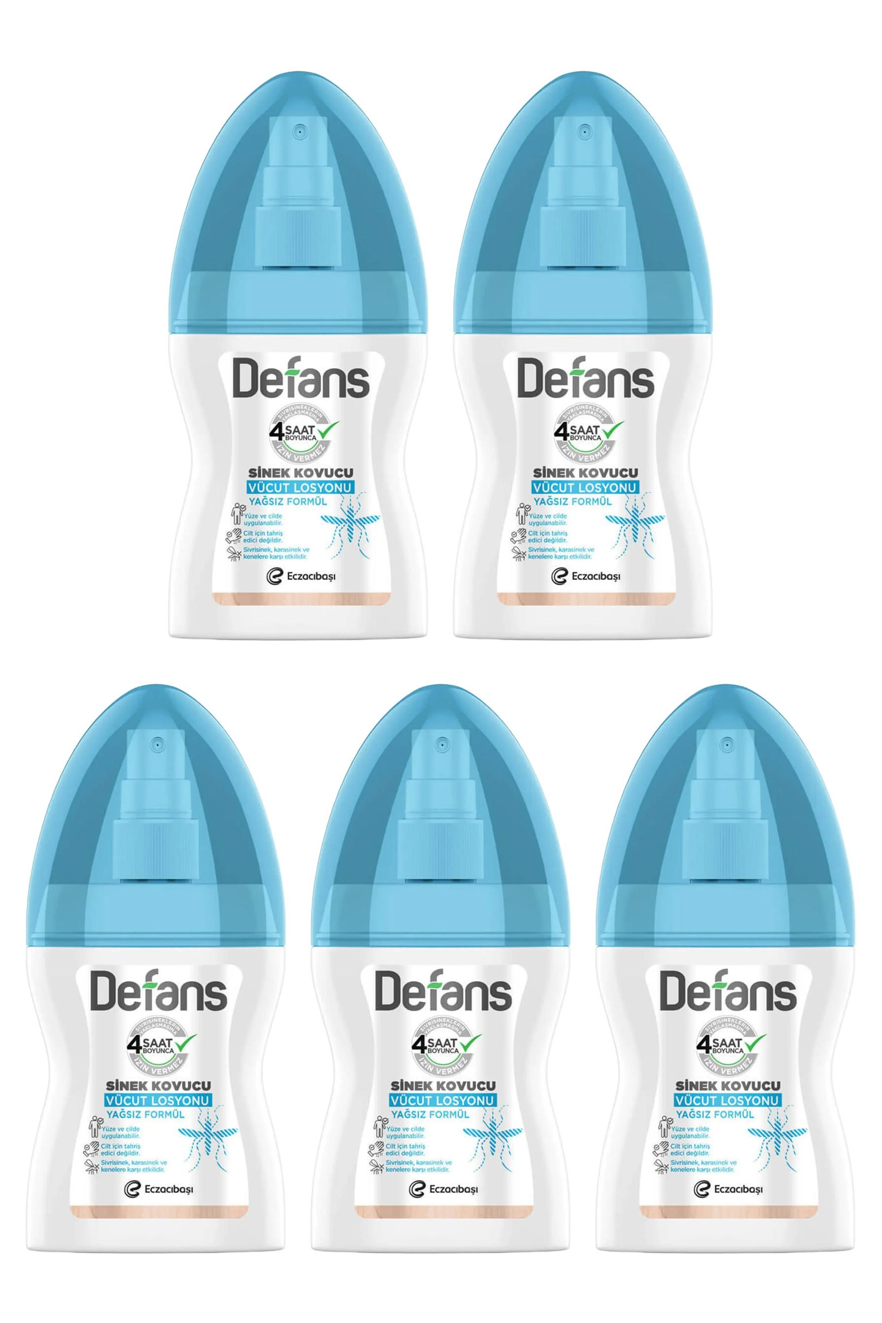 DetanDetan Defans Sinek Kovucu Losyon Yağsız Formül 100 ml 5'liDetan Defans Su Bazlı Sinek Kovucu Losyon 100 ml Fiyatı ve Özellikleri | Mutlufiyatlar
