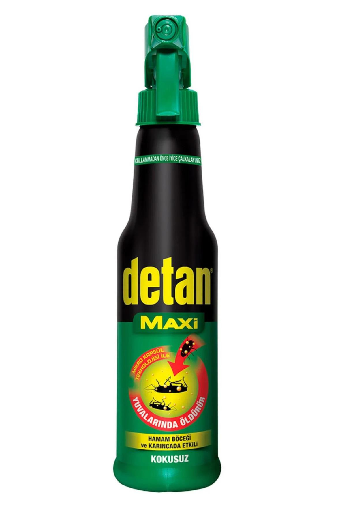 DetanDetan Maxi Hamam Böceği Karınca Sinek İlacı Kokusuz 250 mlDetan Maxi Kokusuz 250 ml Fiyatı ve Özellikleri | Mutlufiyatlar