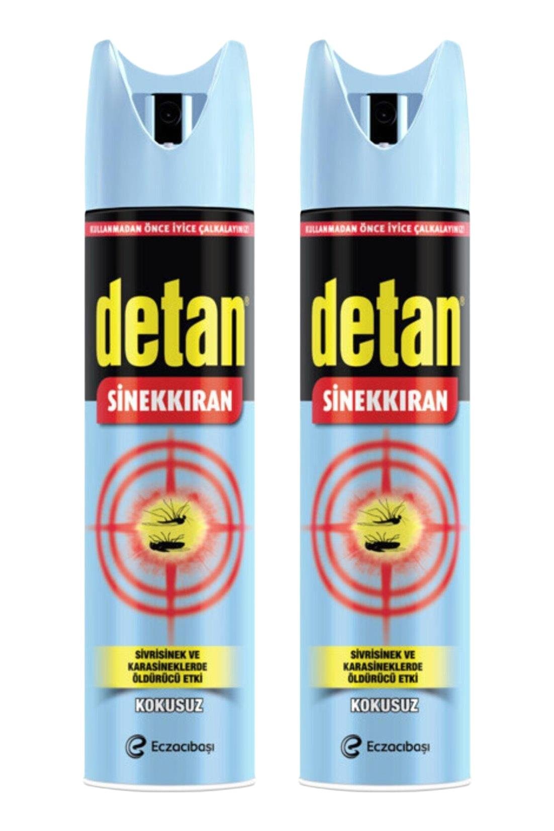 DetanDetan Sinekkıran Sinek Kovucu Kokusuz Sprey 275 ml 2'liDetan Sinekkıran Kokusuz 275 ml Fiyatı ve Özellikleri | Mutlufiyatlar