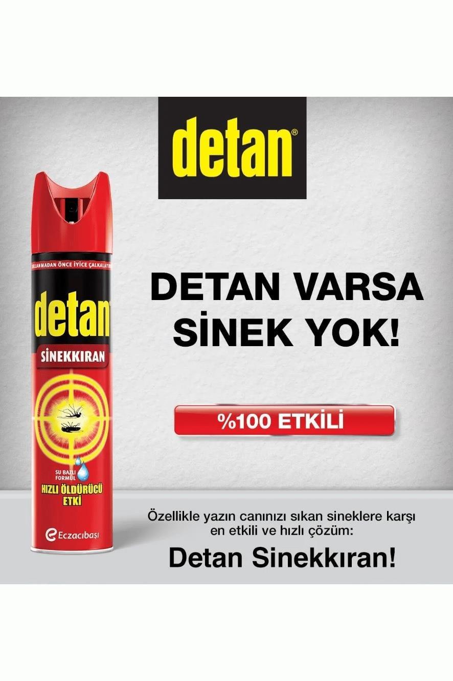 DetanDetan Sinekkıran Sinek Kovucu Sprey 275 ml 5'liDetan Sinekkıran Sprey 275 ml Fiyatı ve Özellikleri | Mutlufiyatlar