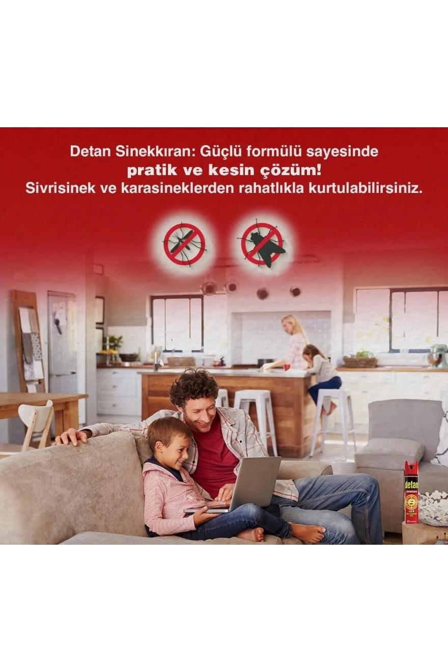 DetanDetan Sinekkıran Sinek Kovucu Sprey 275 ml 5'liDetan Sinekkıran Sprey 275 ml Fiyatı ve Özellikleri | Mutlufiyatlar
