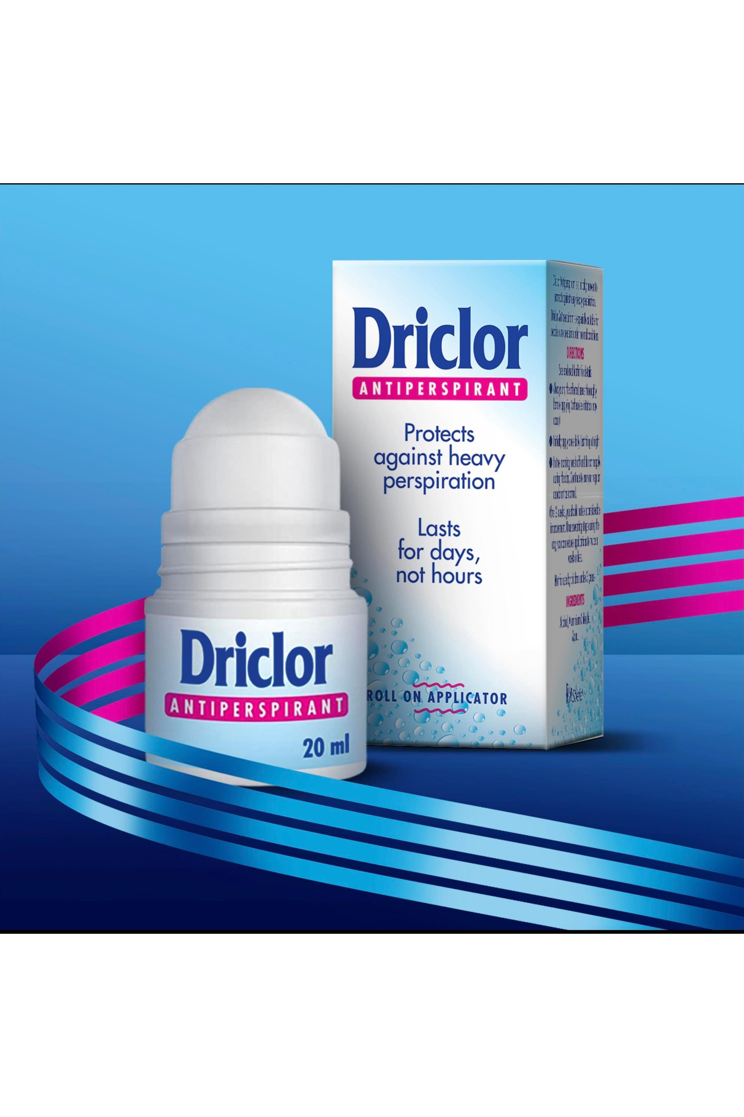 DriclorDriclor Aşırı Terleme Önleyici Antiperspirant Roll-On 20 ml 2'liDriclor Roll-On 20 ml Fiyatı ve Özellikleri | Mutlufiyatlar