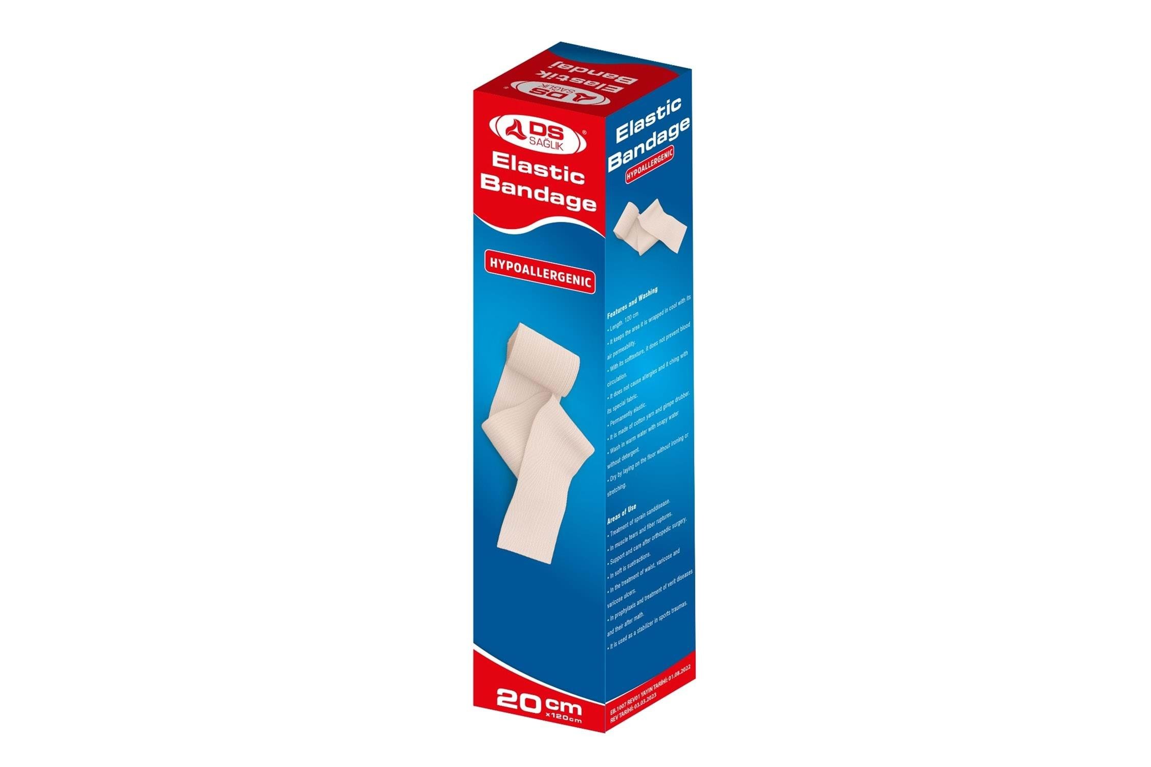DS PlusDs Plus Elastik Bandaj 20x120 cmDs Plus Elastik Bandaj 20x120 cm Fiyatı ve Özellikleri