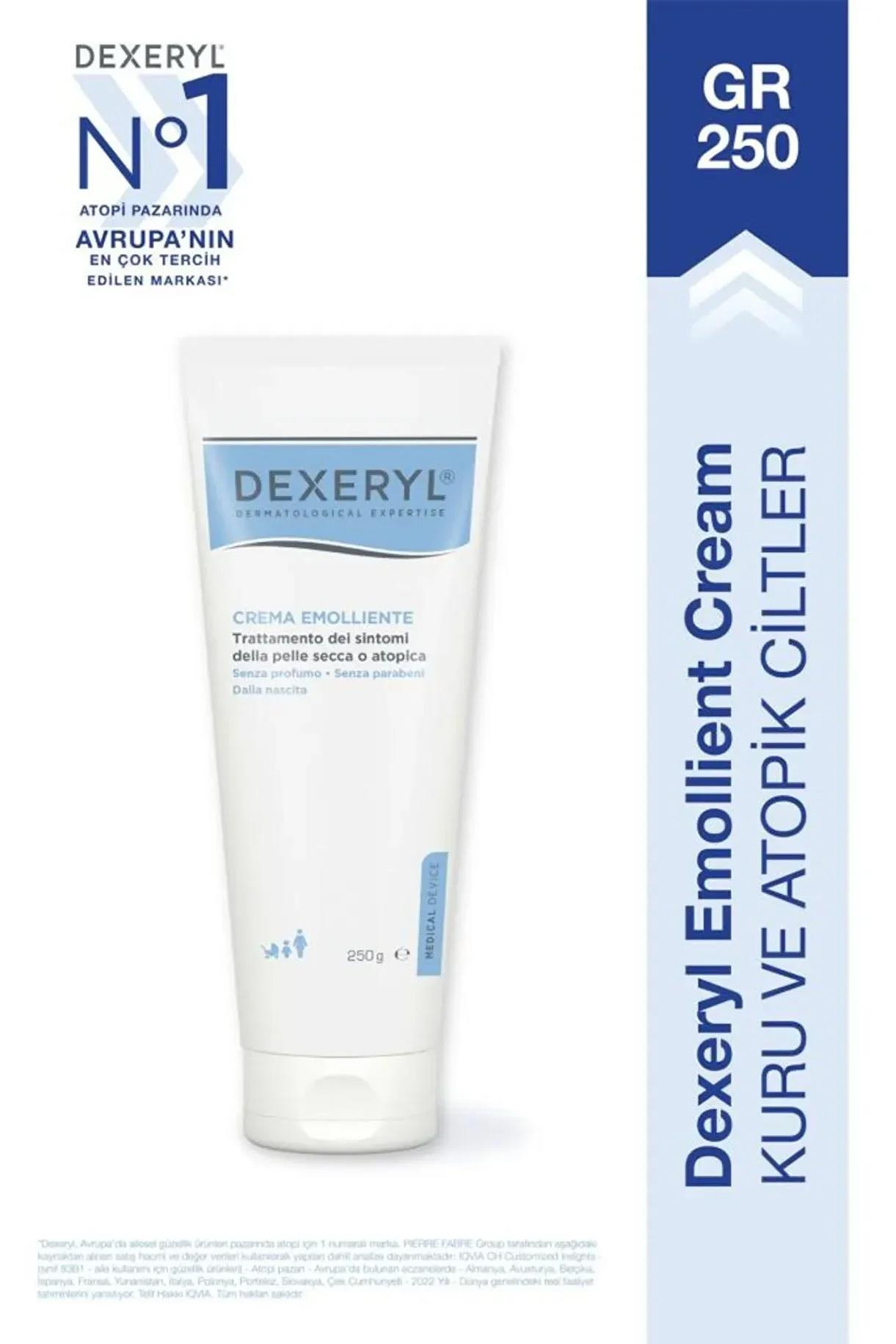 DucrayDexeryl Kuru ve Atopik Ciltler İçin Krem 250 GrDucray Dexeryl Emolyent Krem 250 gr Fiyatı ve Özellikleri | Mutlufiyatlar