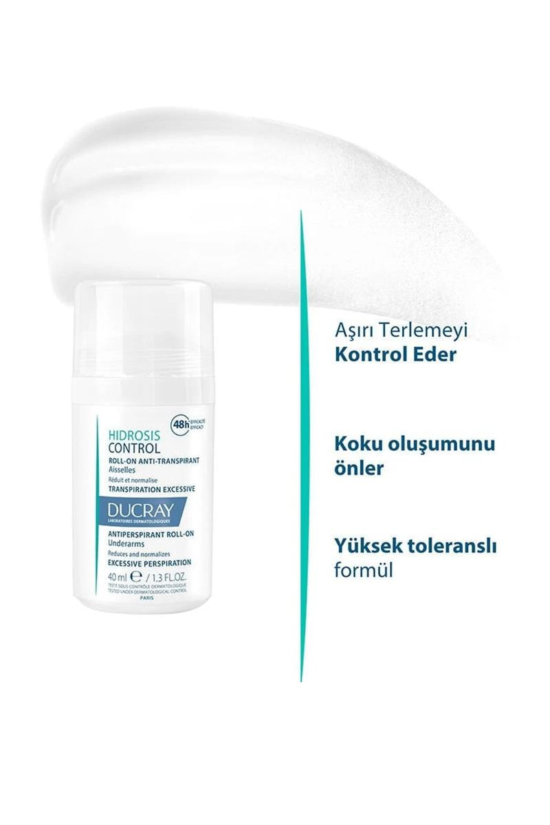 DucrayDucray Hidrosis Control Terleme Karşıtı Roll-On Deodorant 40 mlDucray Hidrosis Control Terleme Karşıtı Roll-On Deodorant 40 ml Fiyatı ve Özellikleri | Mutlufiyatlar