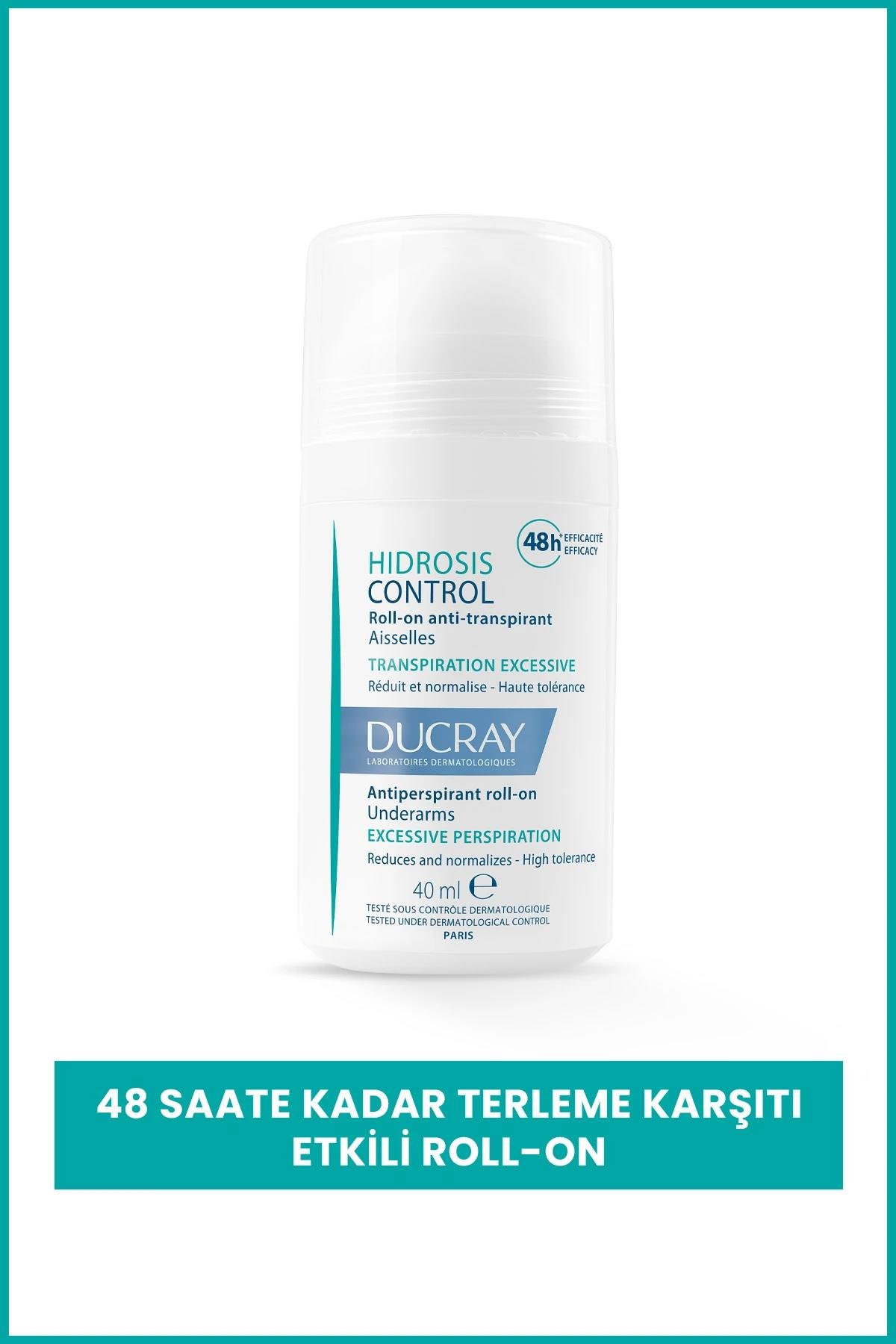 DucrayDucray Hidrosis Control Terleme Karşıtı Roll-On Deodorant 40 mlDucray Hidrosis Control Terleme Karşıtı Roll-On Deodorant 40 ml Fiyatı ve Özellikleri | Mutlufiyatlar