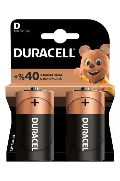 DuracellDuracell D Büyük Pil 2 AdetDuracell D Büyük Pil 2li Fiyatı ve Özellikleri | Mutlufiyatlar