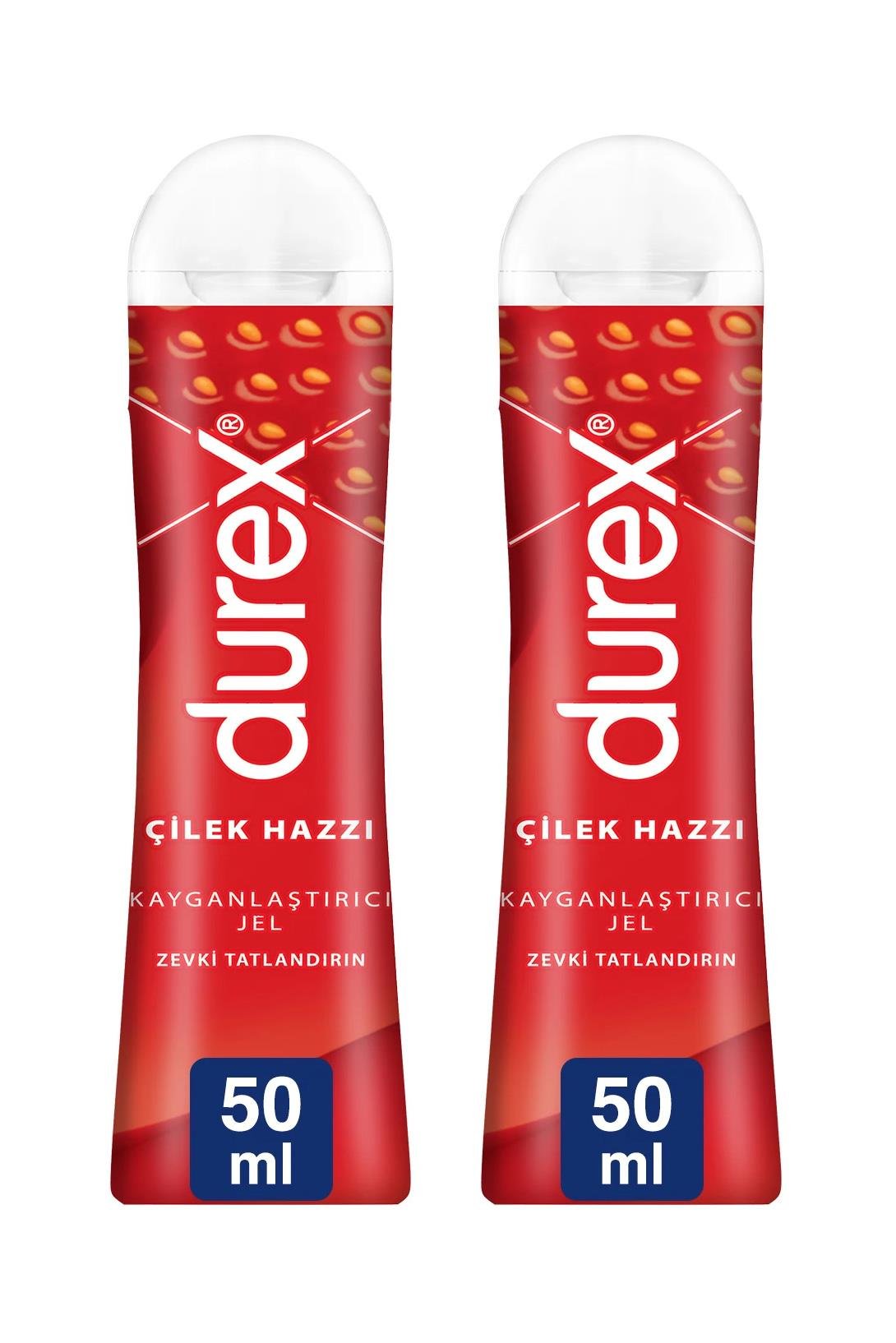 Durex Durex Kayganlaştırıcı Jel Çilek Hazzı 50 ml 2'liDurex Play Kayganlaştırıcı Jel Çilek Hazzı 50 ml Fiyatı ve Özellikleri | Mutlufiyatlar