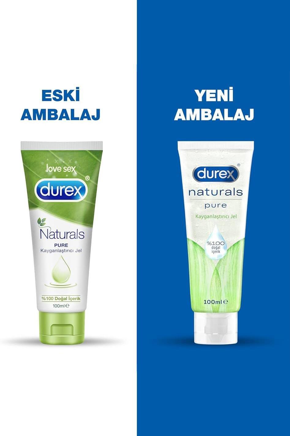 Durex Durex Kayganlaştırıcı Jel Naturals Pure 100 ml 10'luDurex Naturals Pure Kayganlaştırıcı Jel 100 ml Fiyatı ve Özellikleri | Mutlufiyatlar