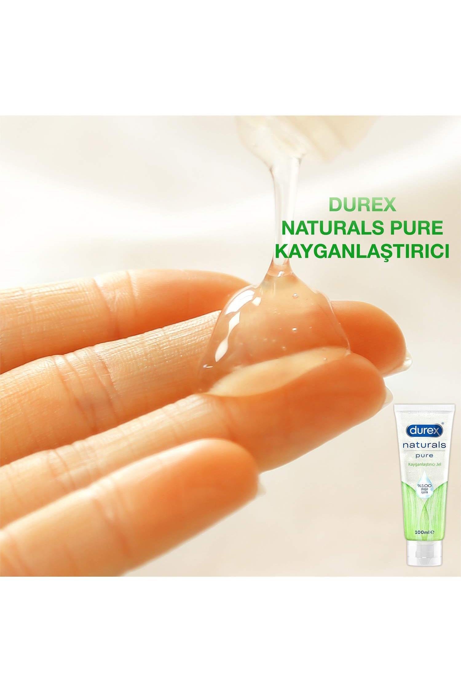 Durex Durex Kayganlaştırıcı Jel Naturals Pure 100 ml 10'luDurex Naturals Pure Kayganlaştırıcı Jel 100 ml Fiyatı ve Özellikleri | Mutlufiyatlar
