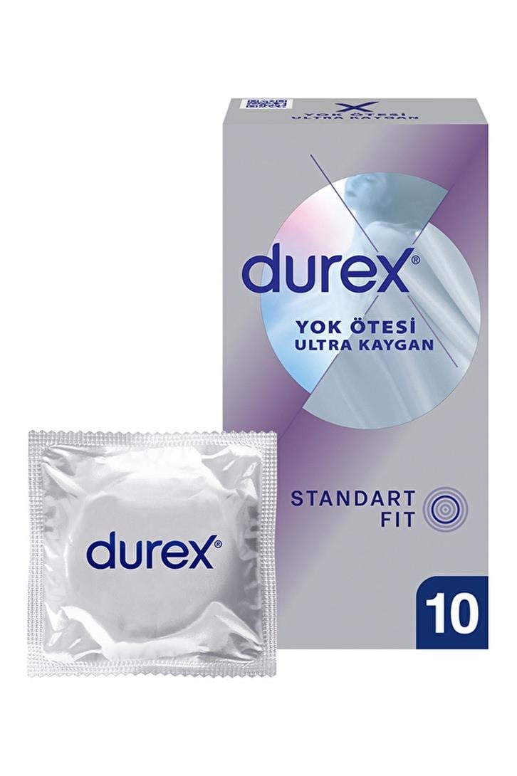 Durex Durex Prezervatif Yok Ötesi Ultra Kaygan 10 AdetDurex Yok Ötesi Ultra Kaygan 10lu Prezervatif Fiyatı ve Özellikleri | Mutlufiyatlar