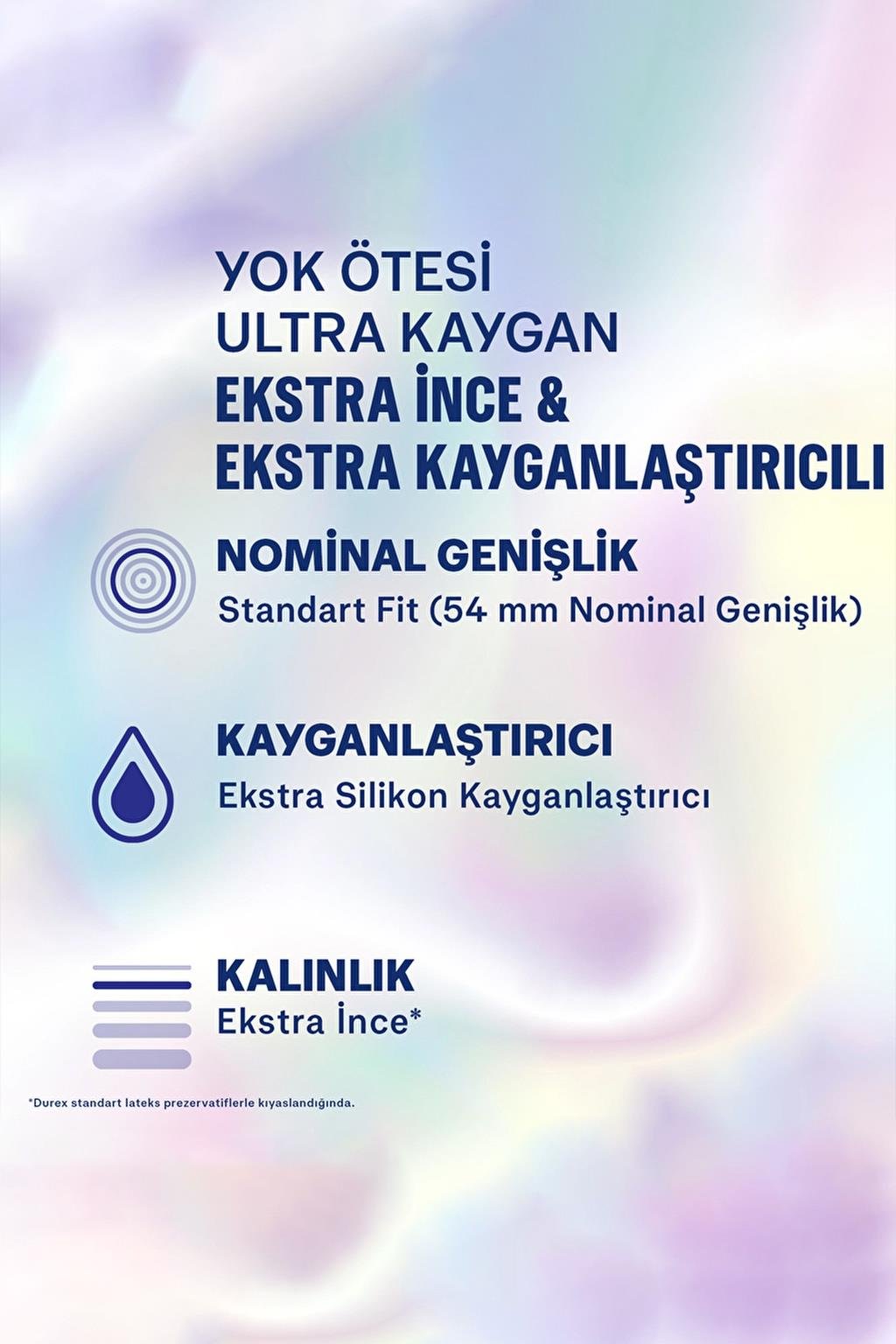 Durex Durex Prezervatif Yok Ötesi Ultra Kaygan 10 AdetDurex Yok Ötesi Ultra Kaygan 10lu Prezervatif Fiyatı ve Özellikleri | Mutlufiyatlar