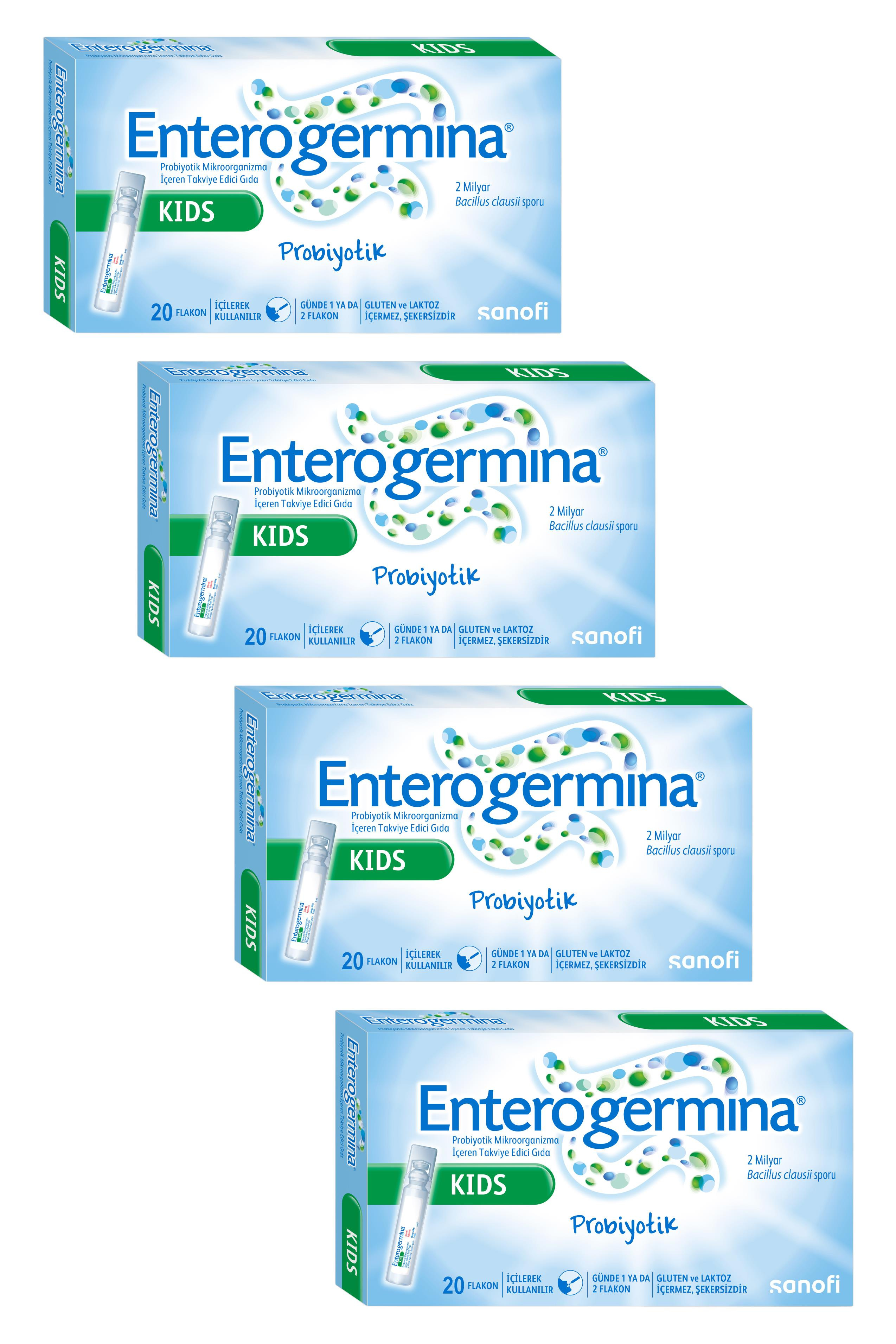 EnterogerminaEnterogermina Kids 5 ml × 20 Flakon 4'lüEnterogermina Kids 5 ml × 20 Flakon Fiyatı ve Özellikleri | Mutlufiyatlar