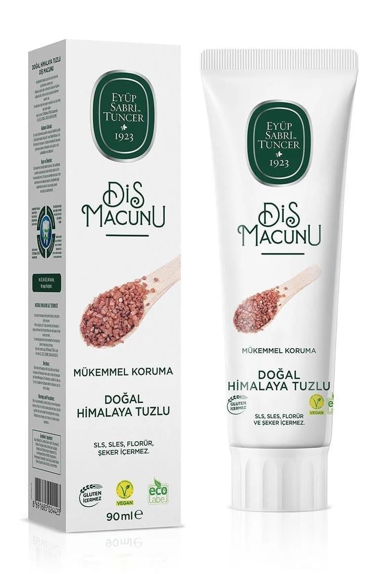 Eyüp Sabri Tuncer Eyüp Sabri Tuncer Diş Macunu Doğal Himalaya Tuzlu 90 mlEyüp Sabri Tuncer Doğal Himalaya Tuzlu Diş Macunu 90 ml Fiyatı ve Özellikleri | Mutlufiyatlar