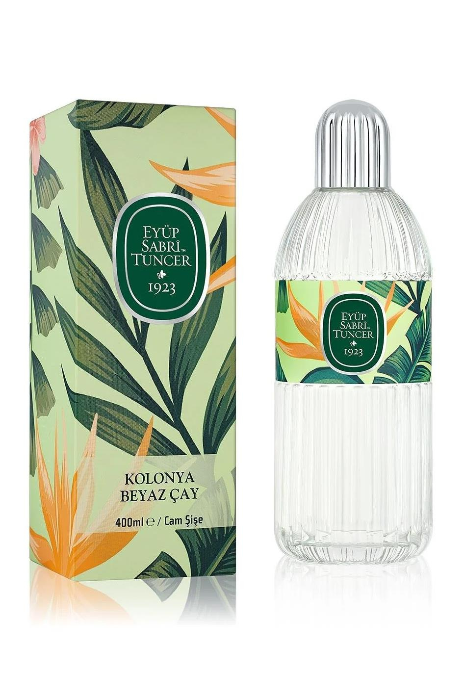 Eyüp Sabri Tuncer Eyüp Sabri Tuncer Kolonya Beyaz Çay 400 ml Cam ŞişeEyüp Sabri Tuncer Kolonya Beyaz Çay Cam Şişe 400 ml Fiyatı ve Özellikleri | Mutlufiyatlar