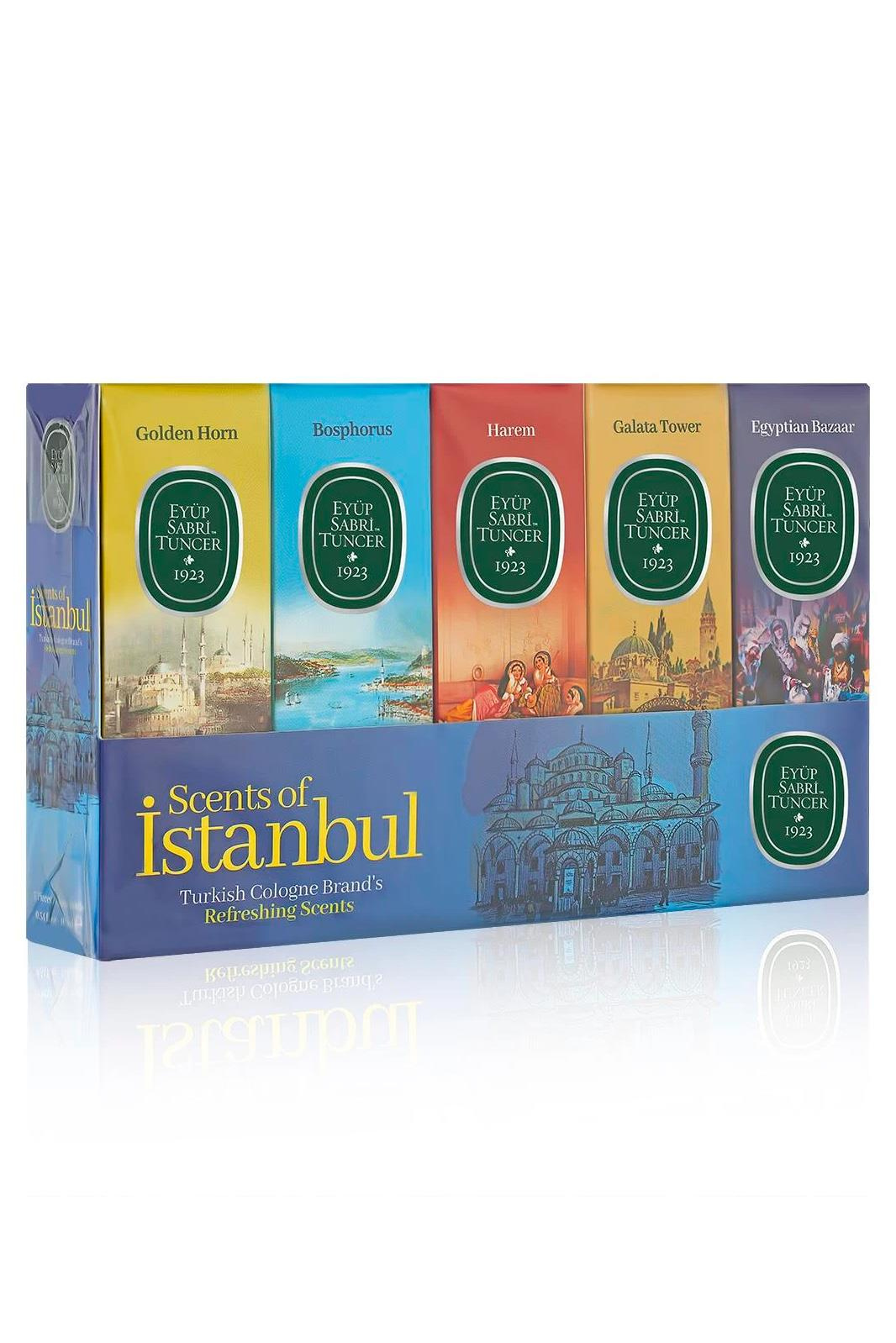 Eyüp Sabri Tuncer Eyüp Sabri Tuncer Kolonya Scents Of İstanbul 16 ml 5'liEyüp Sabri Tuncer Kolonya 5li 16 ml - Scents Of İstanbul Fiyatı ve Özellikleri | Mutlufiyatlar