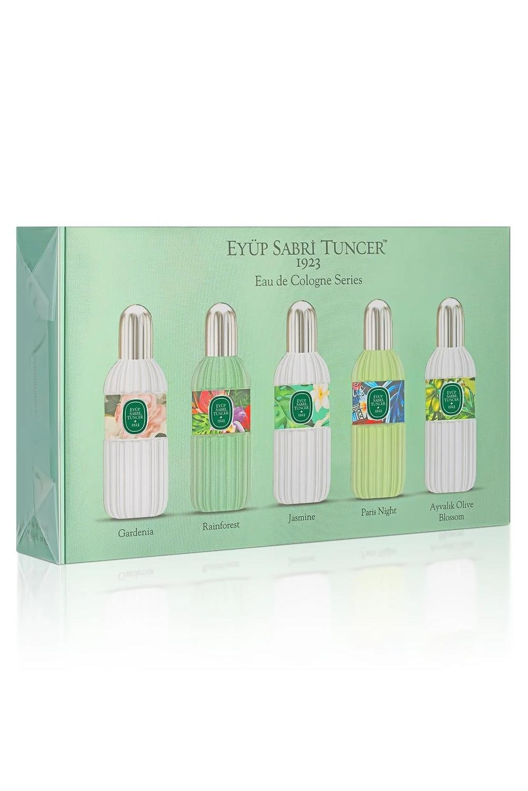 Eyüp Sabri Tuncer Eyüp Sabri Tuncer Kolonya Cam Şişe 16 ml - 5'li Set 3Eyüp Sabri Tuncer Kolonya Cam Şişe 16 ml - 5li Set 3 Fiyatı ve Özellikleri | Mutlufiyatlar