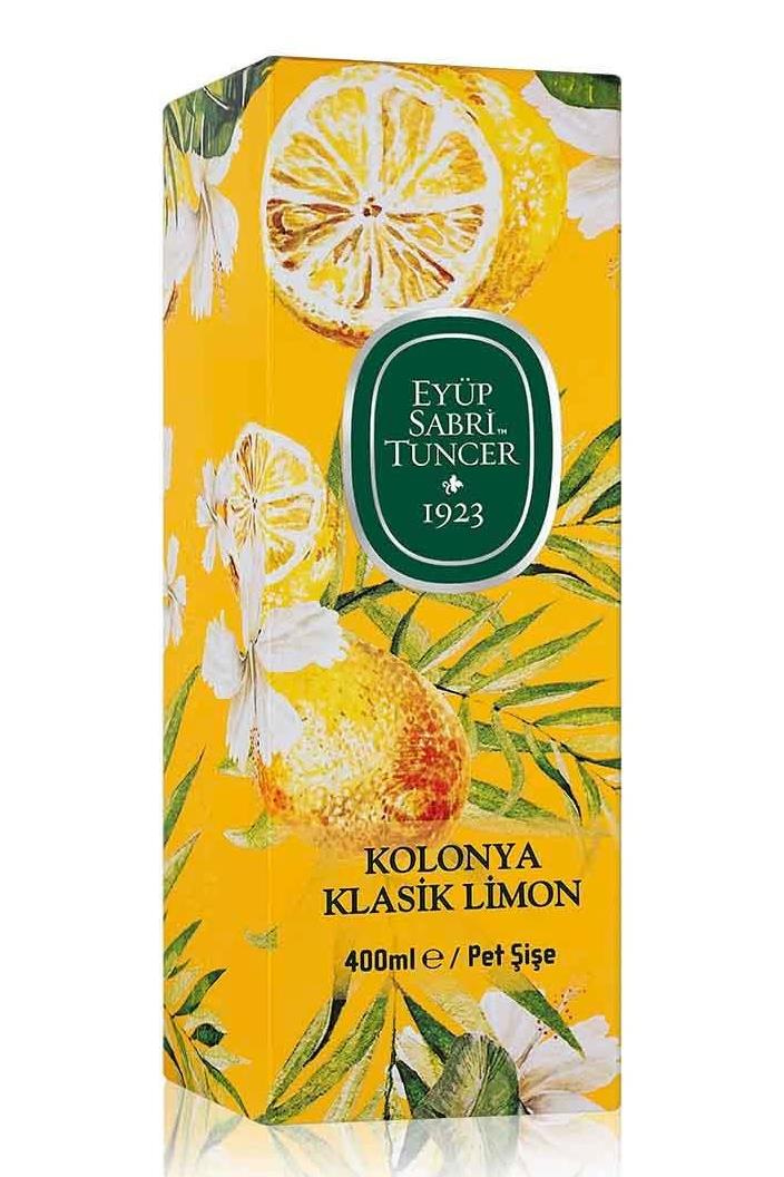 Eyüp Sabri Tuncer Eyüp Sabri Tuncer Kolonya Limon 400 ml Pet ŞişeEyüp Sabri Tuncer Limon Kolonyası Pet Şişe 400 ml Fiyatı ve Özellikleri | Mutlufiyatlar