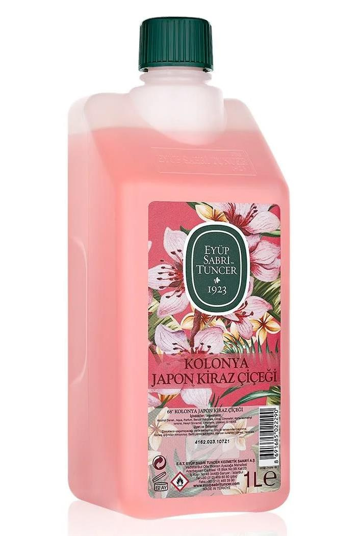 Eyüp Sabri Tuncer Eyüp Sabri Tuncer Kolonya Japon Kiraz Çiçeği 1 ltEyüp Sabri Tuncer Kolonya Japon Kiraz Çiçeği - 400 Ml Fiyatı ve Özellikleri | Mutlufiyatlar