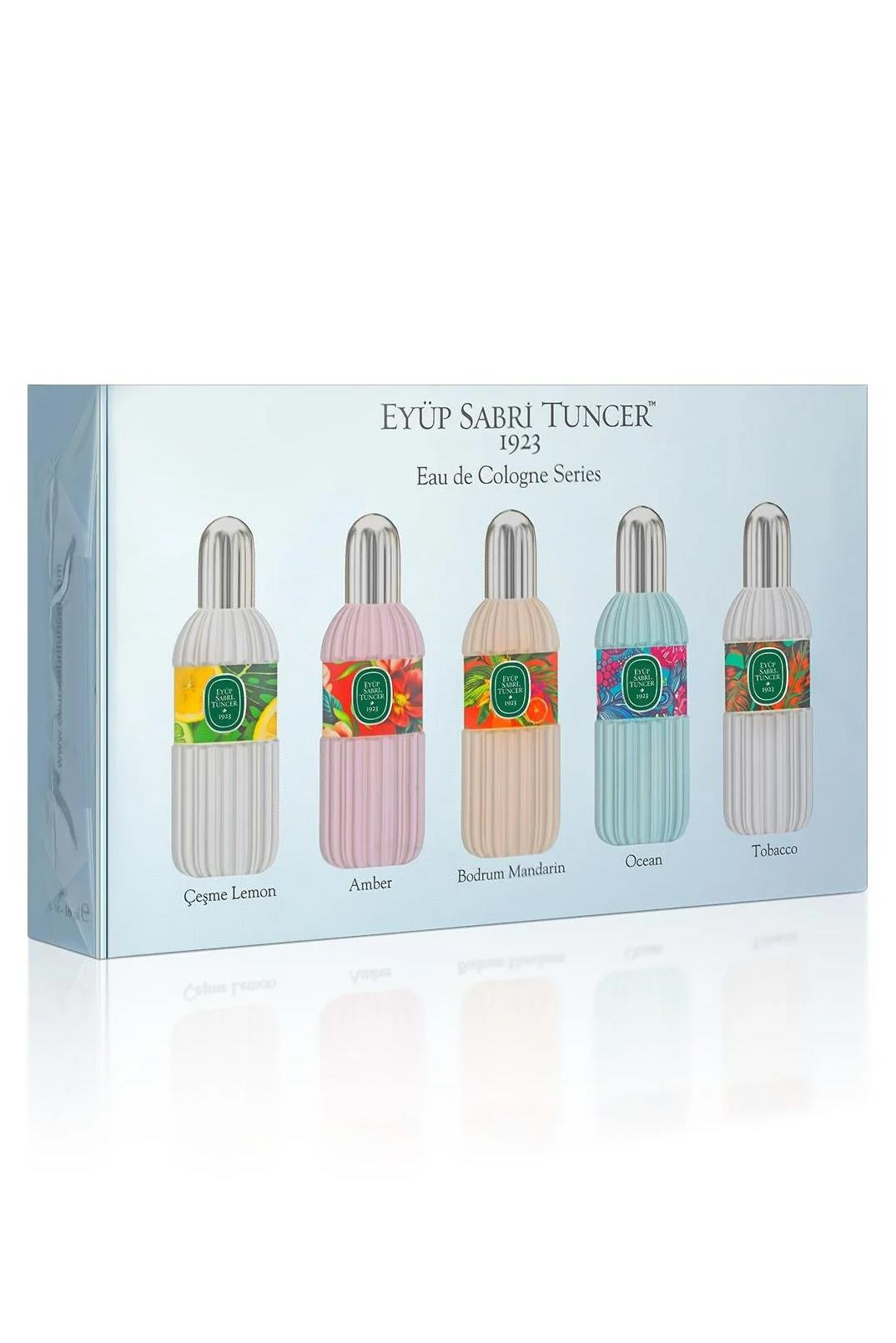 Eyüp Sabri Tuncer Eyüp Sabri Tuncer Kolonya Cam Şişe 16 ml - 5'li Set 1Eyüp Sabri Tuncer Kolonya Cam Şişe 16 ml - 5li Set 1 Fiyatı ve Özellikleri | Mutlufiyatlar