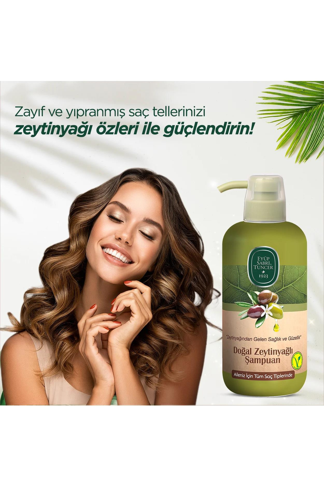 Eyüp Sabri Tuncer Eyüp Sabri Tuncer Şampuan Doğal Zeytinyağlı 600 mlEyüp Sabri Tuncer Doğal Zeytinyağlı Şampuan 600 ml Fiyatı ve Özellikleri | Mutlufiyatlar