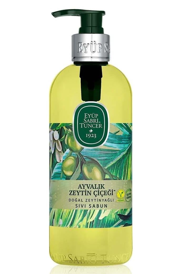 Eyüp Sabri Tuncer Eyüp Sabri Tuncer Sıvı Sabun Ayvalık Zeytin Çiçeği 500 mlEyüp Sabri Tuncer Ayvalık Zeytin Çiçeği Doğal Zeytinyağlı Sıvı Sabun 500 ml Fiyatı ve Özellikleri | Mutlufiyatlar
