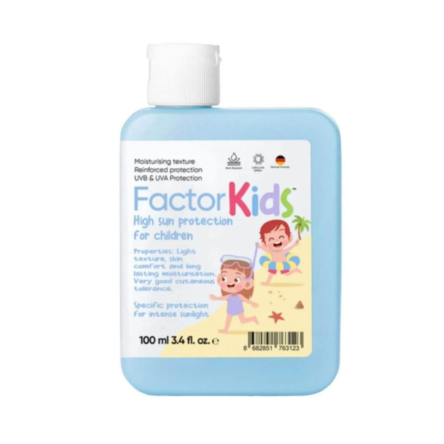 Factor KidsFactor Kids Güneş Kremi SPF50+ 100 mlFactor Kids Güneş Kremi SPF50+ 100 ml Fiyatı ve Özellikleri